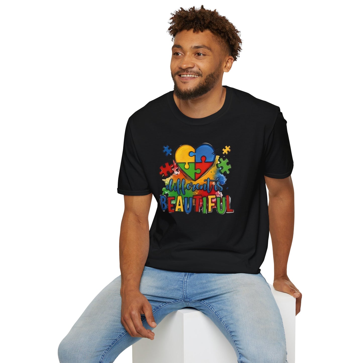 Autism Awareness Different is Beautiful T-Shirt