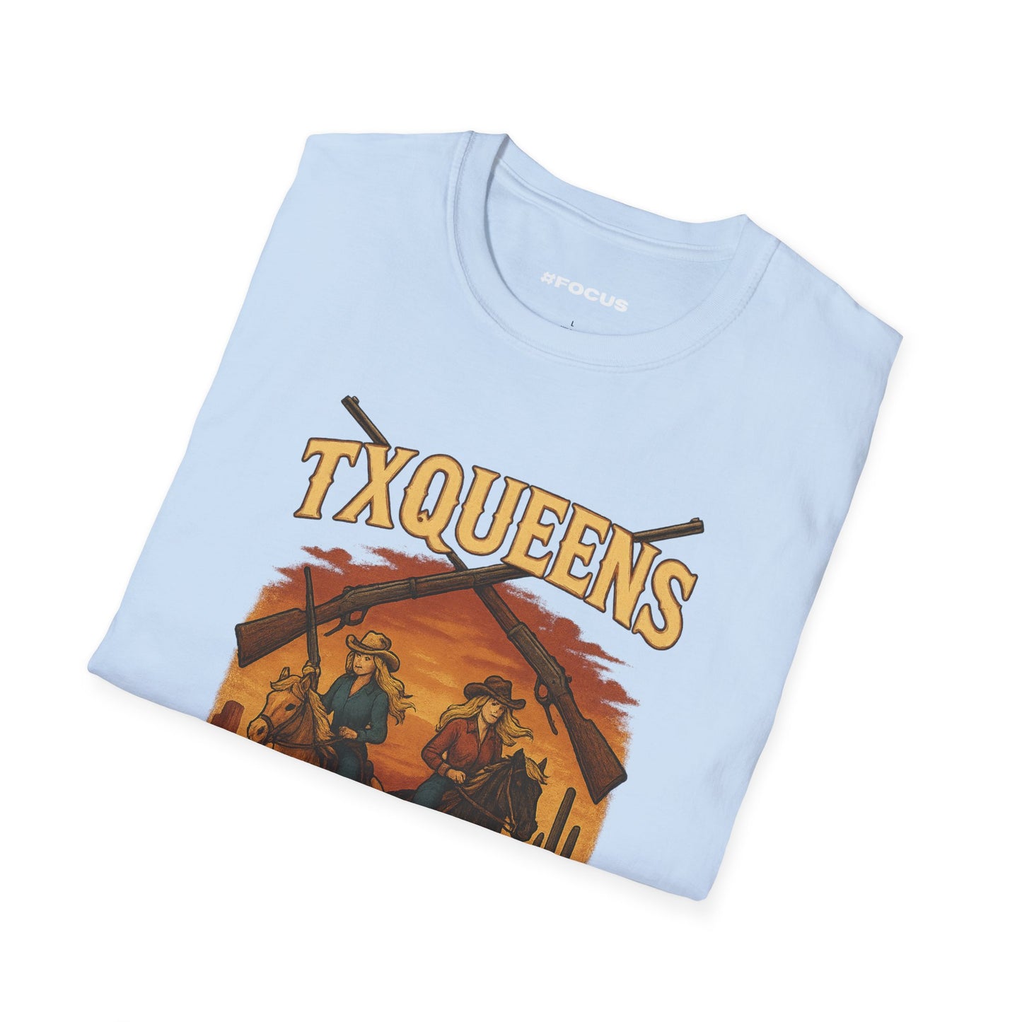 TXQUEENS Western Graphic Unisex T-Shirt