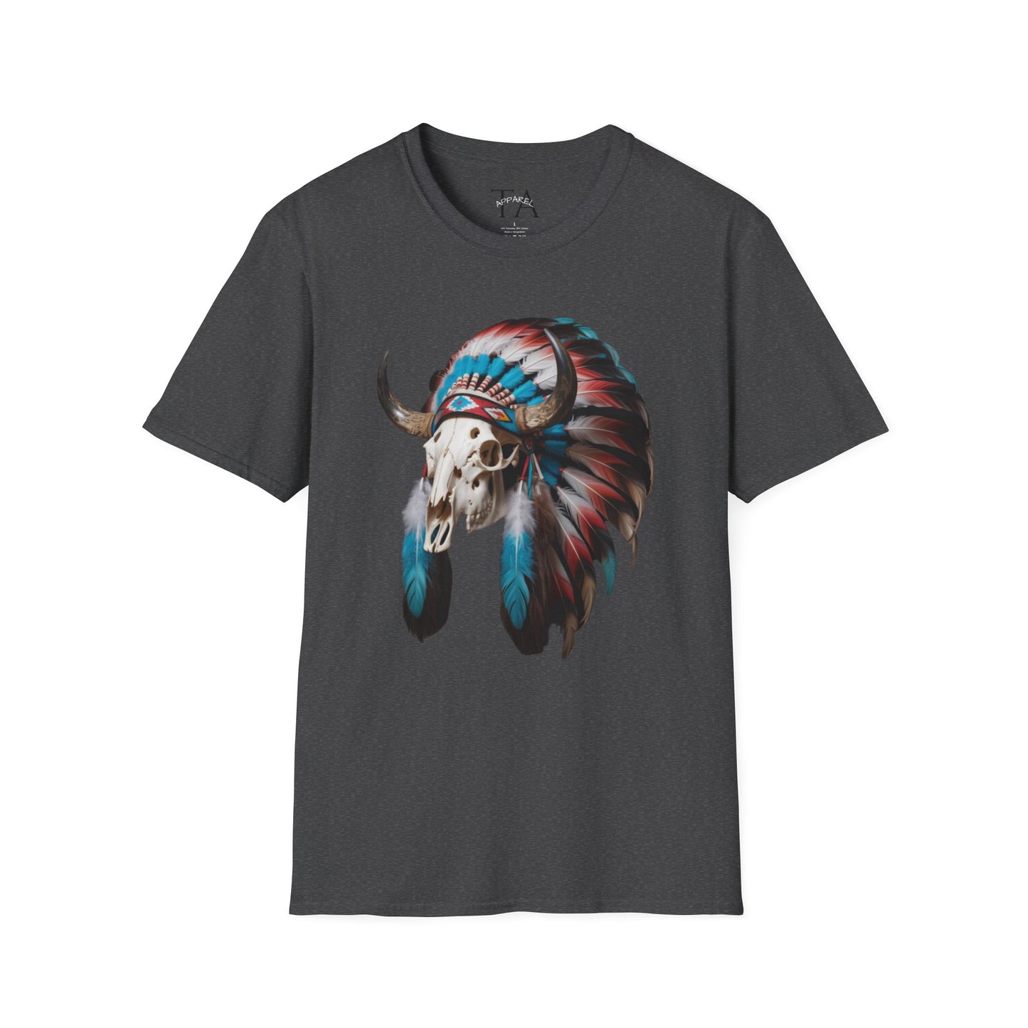 Native American Tribal Skull T-Shirt