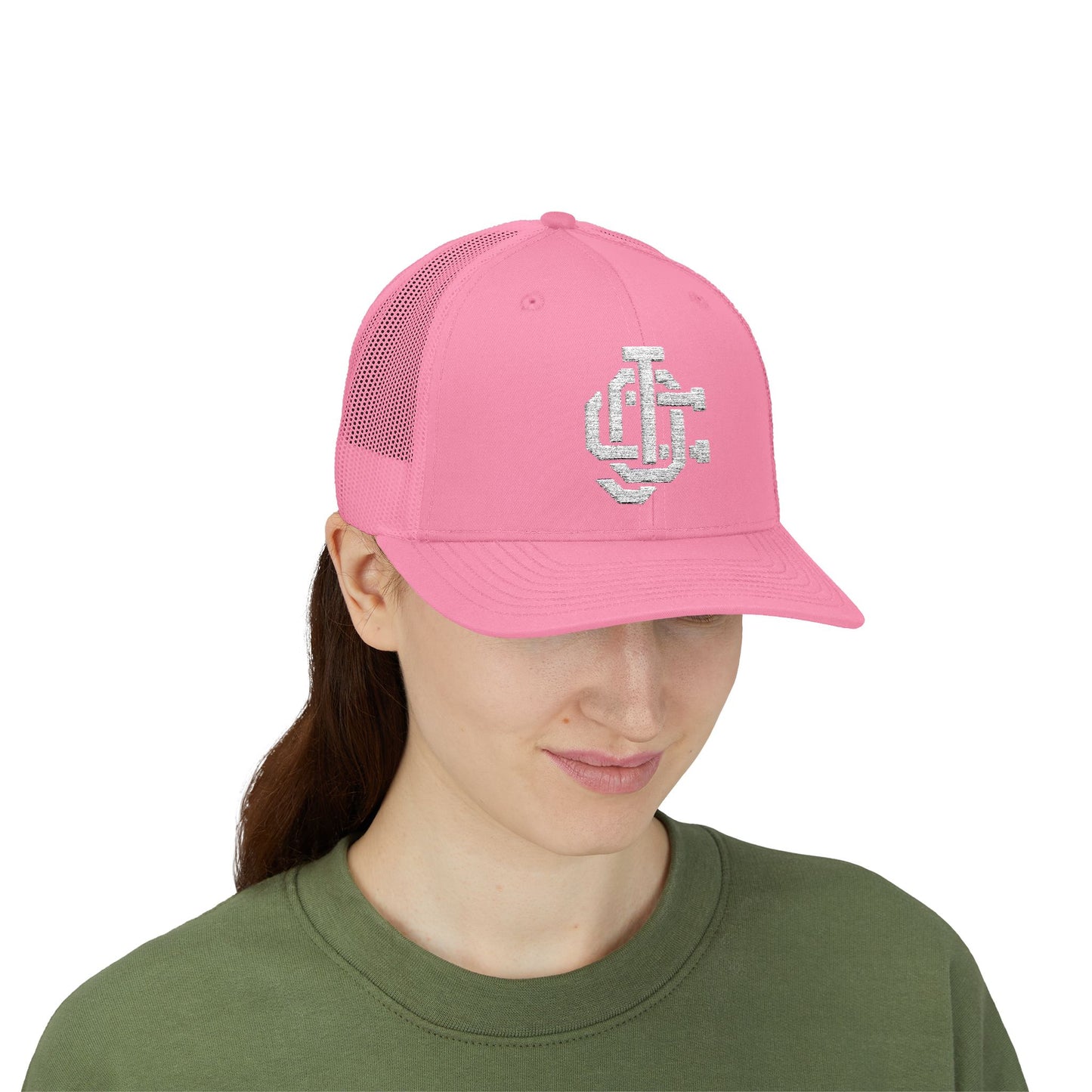 Oviedo Jeep Club Logo - Snapback Trucker Cap - Outdoor Fun Adjustable Hat
