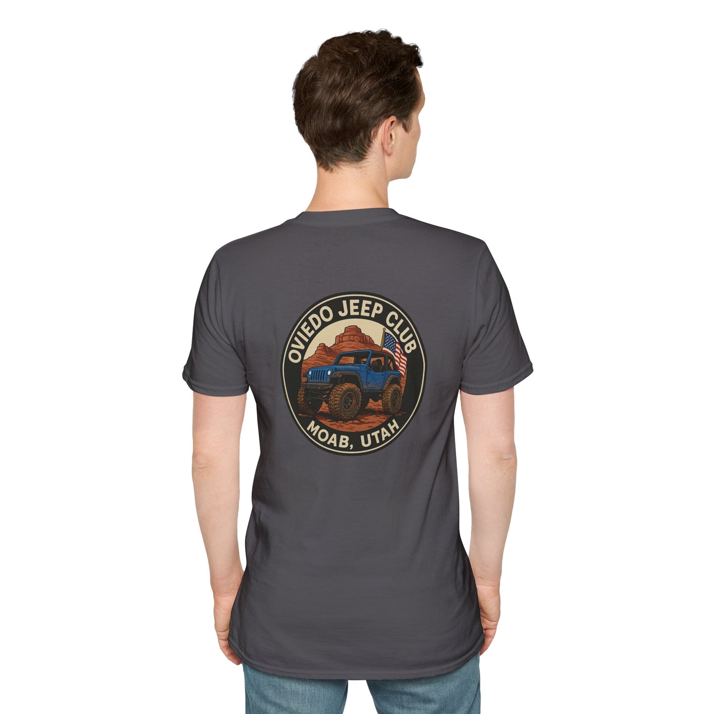 Oviedo Jeep Club Adventure Jeep Club Softstyle Unisex Tee