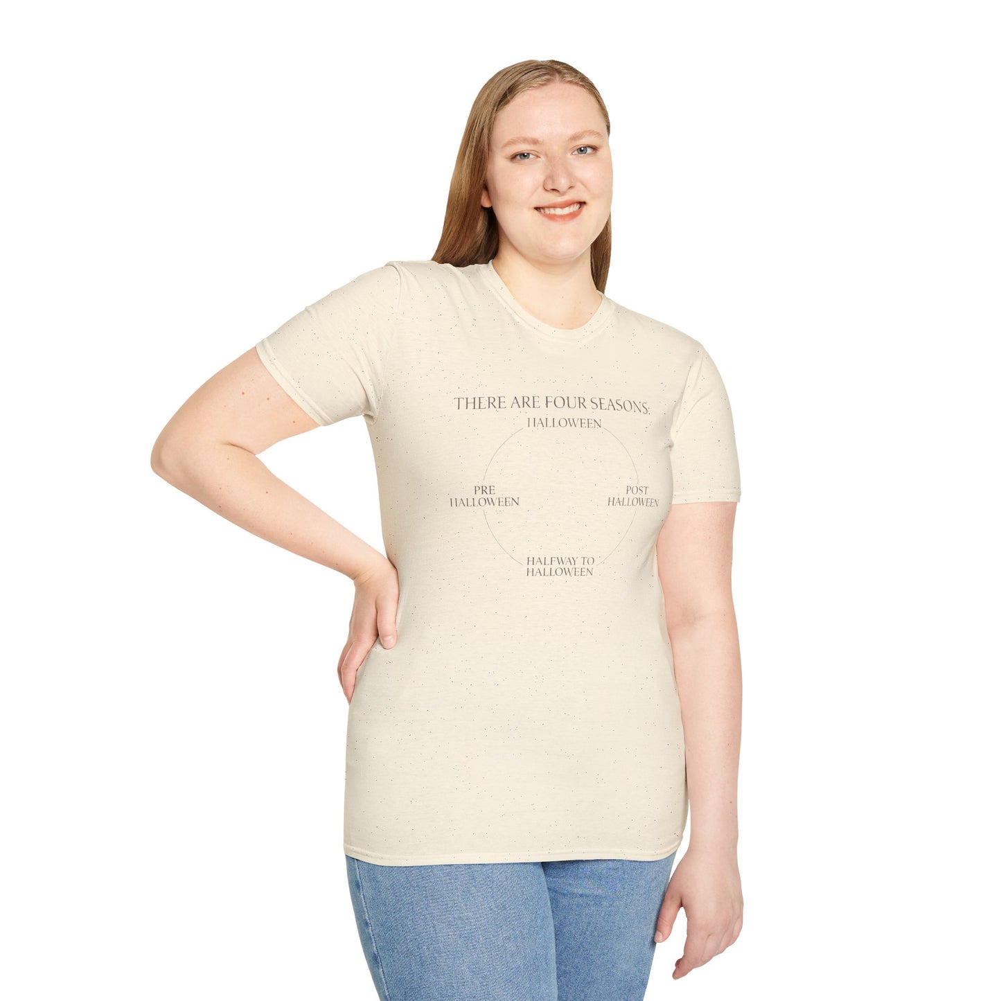 Halloween 4 Seasons Minimalist Unisex Tee