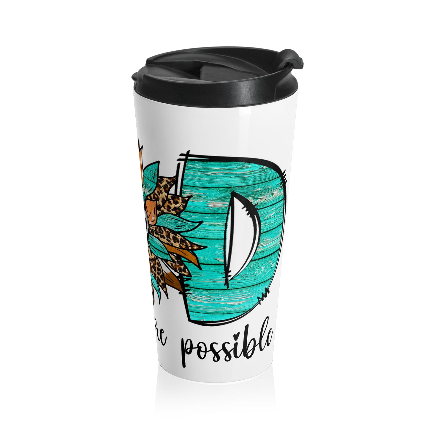 Travel Mug with Inspirational Designs