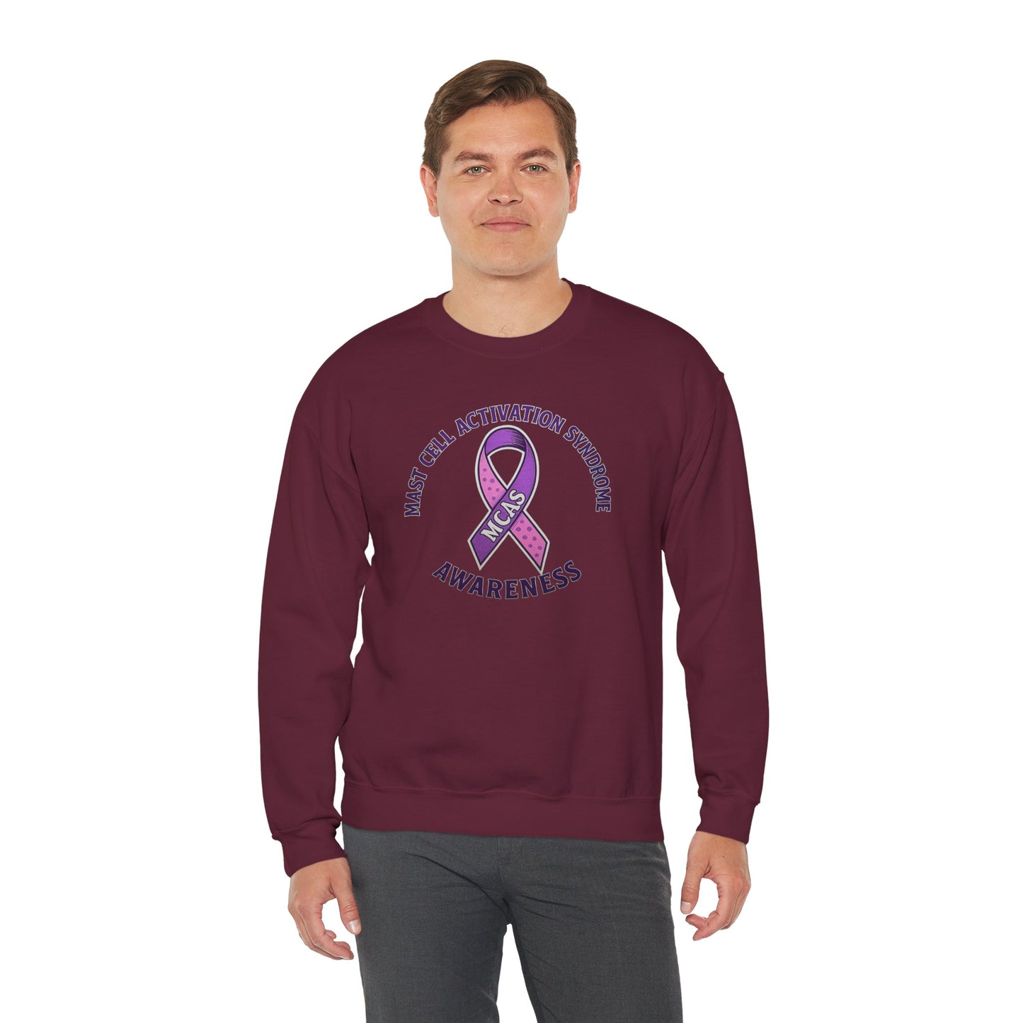 Mast Cell Activation Syndrome Awareness Crewneck Sweatshirt