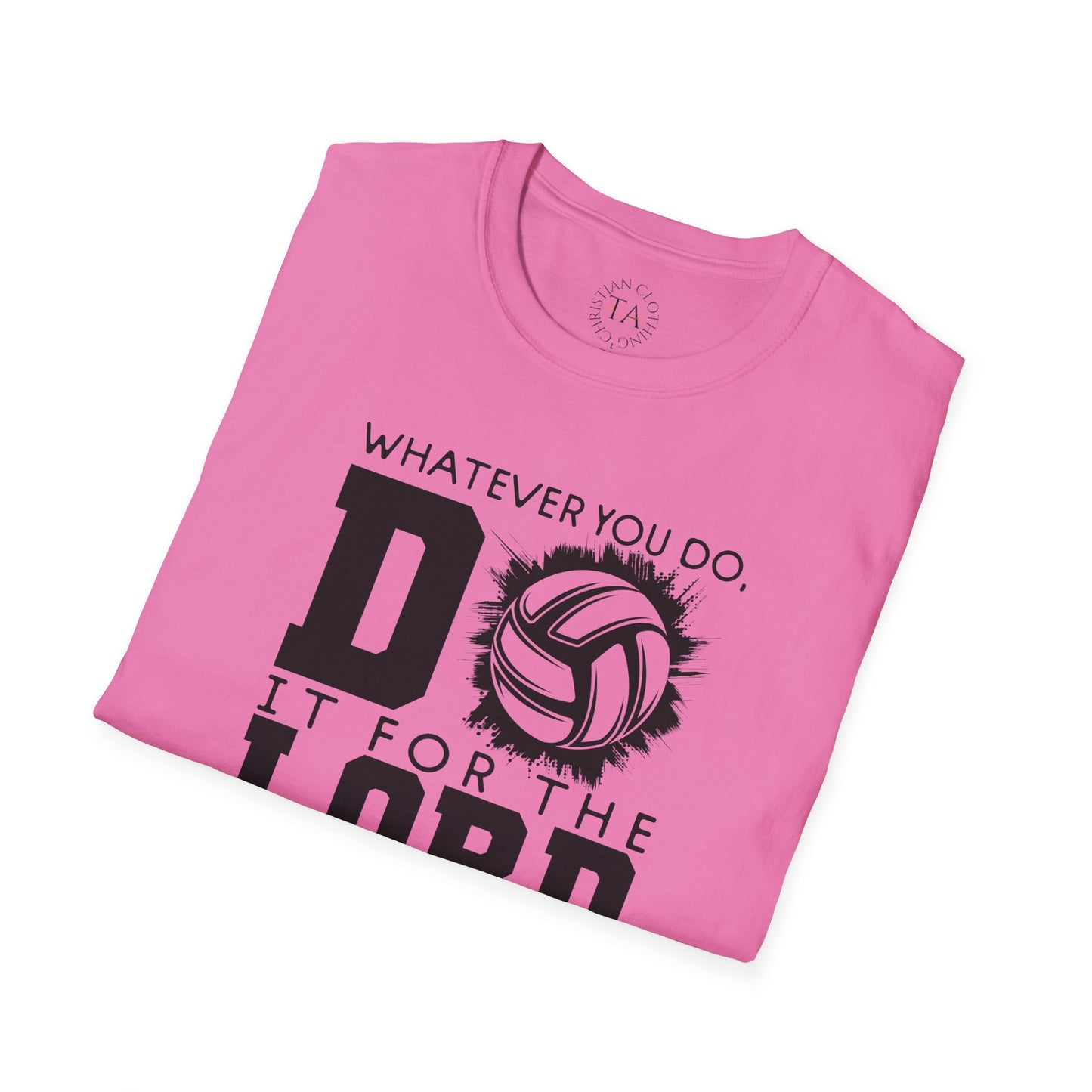 Volleyball Christian Unisex T-Shirt - Do it for the Lord