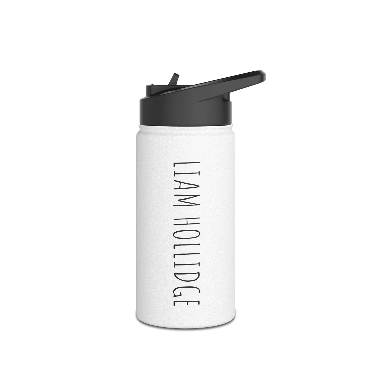 Kids Tumbler - Monster Truck Water Bottle - Monster Truck Flame Design | Customizable with Name, Cool Kids Hydration