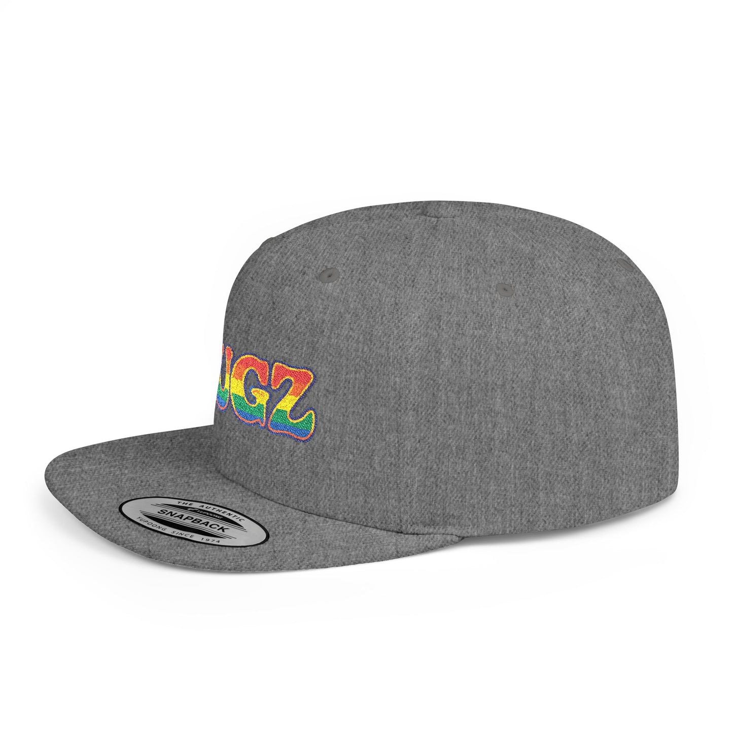 NUGZ Flat Bill Snapback | Trendy Festival Cap