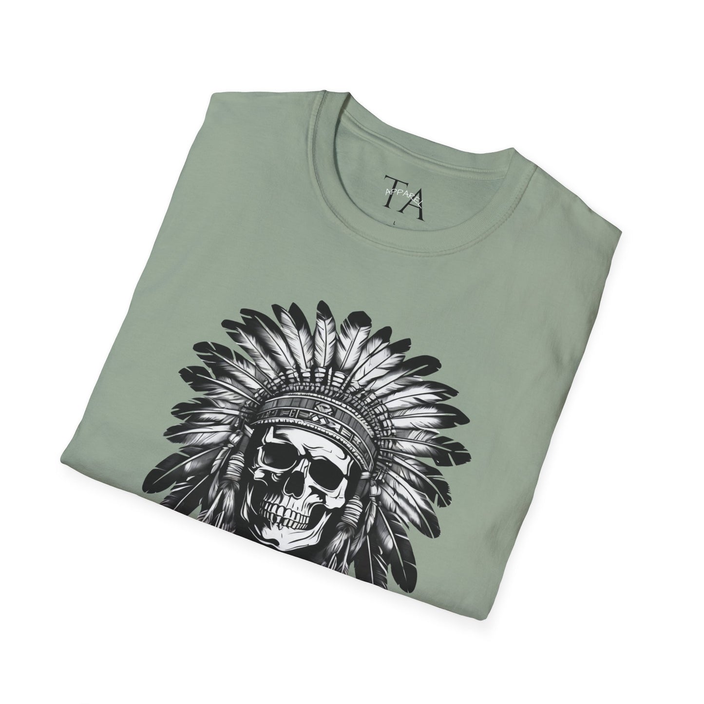 Native American Skull Graphic Unisex T-Shirt