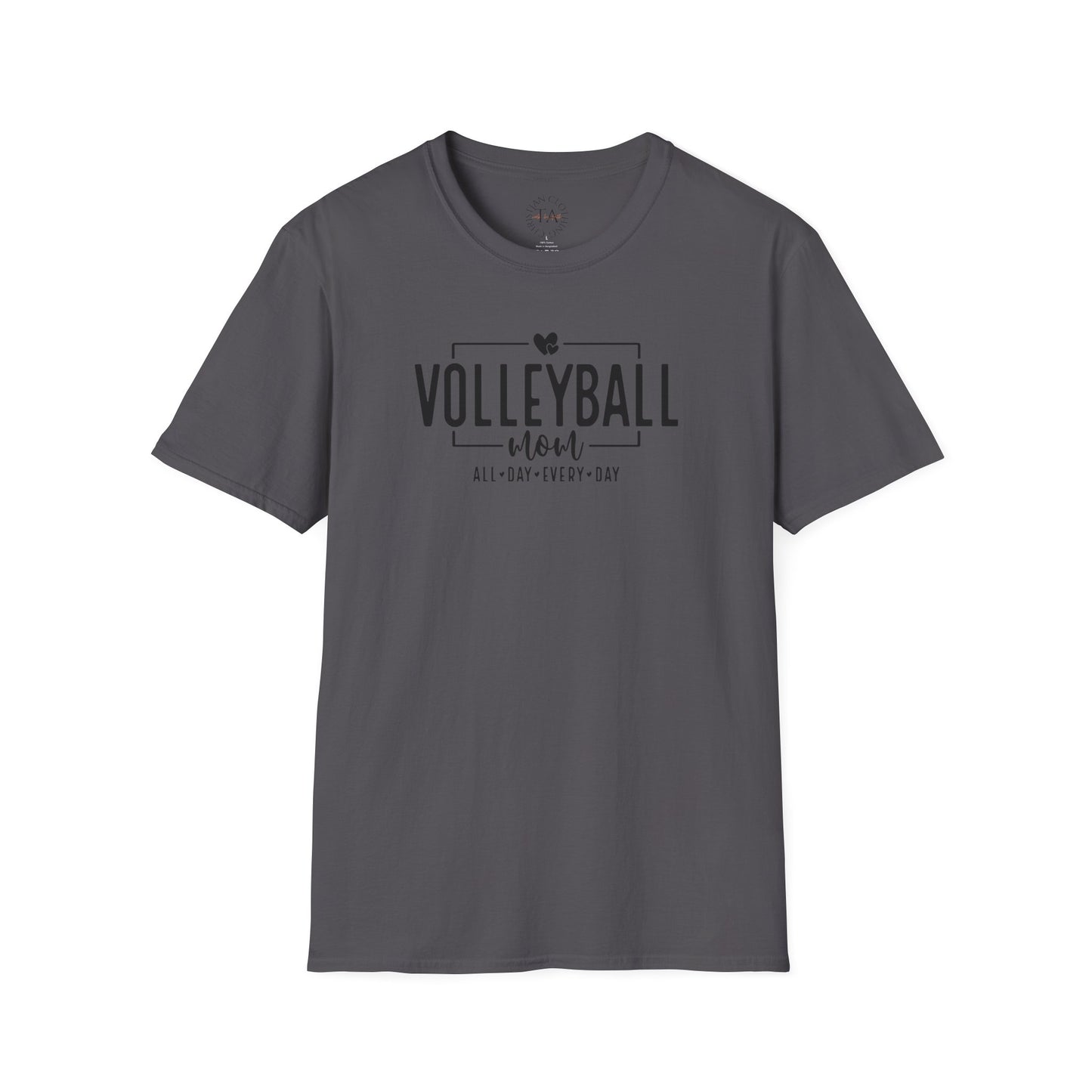 Volleyball Tee - All Day Every Day, Sports Shirt, Casual Wear, Gift for Athletes, Summer Outfit
