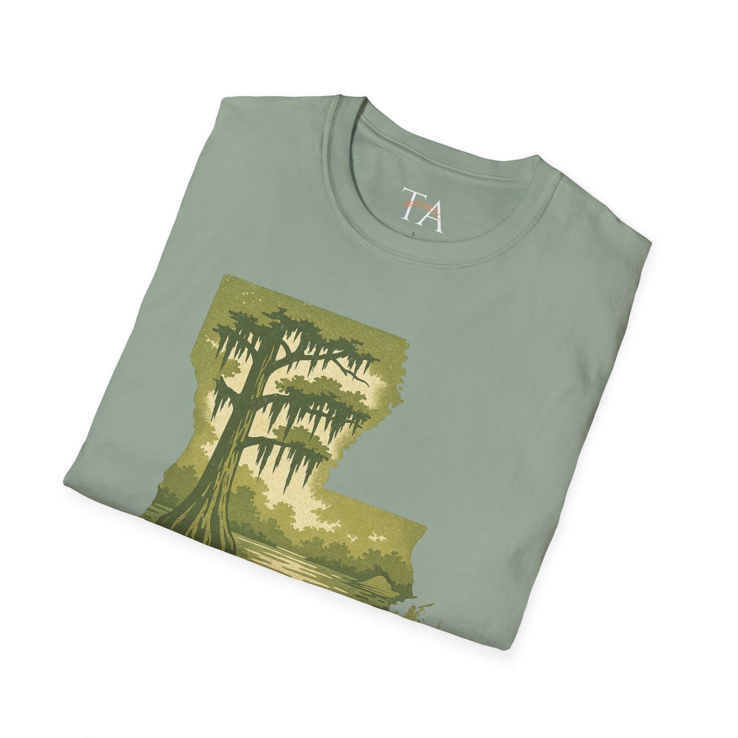 Louisiana Nature T-Shirt, Gift for Nature Lovers, Unisex Tee, Travel Souvenir, Outdoor Enthusiast Apparel, Urban Jungle Style