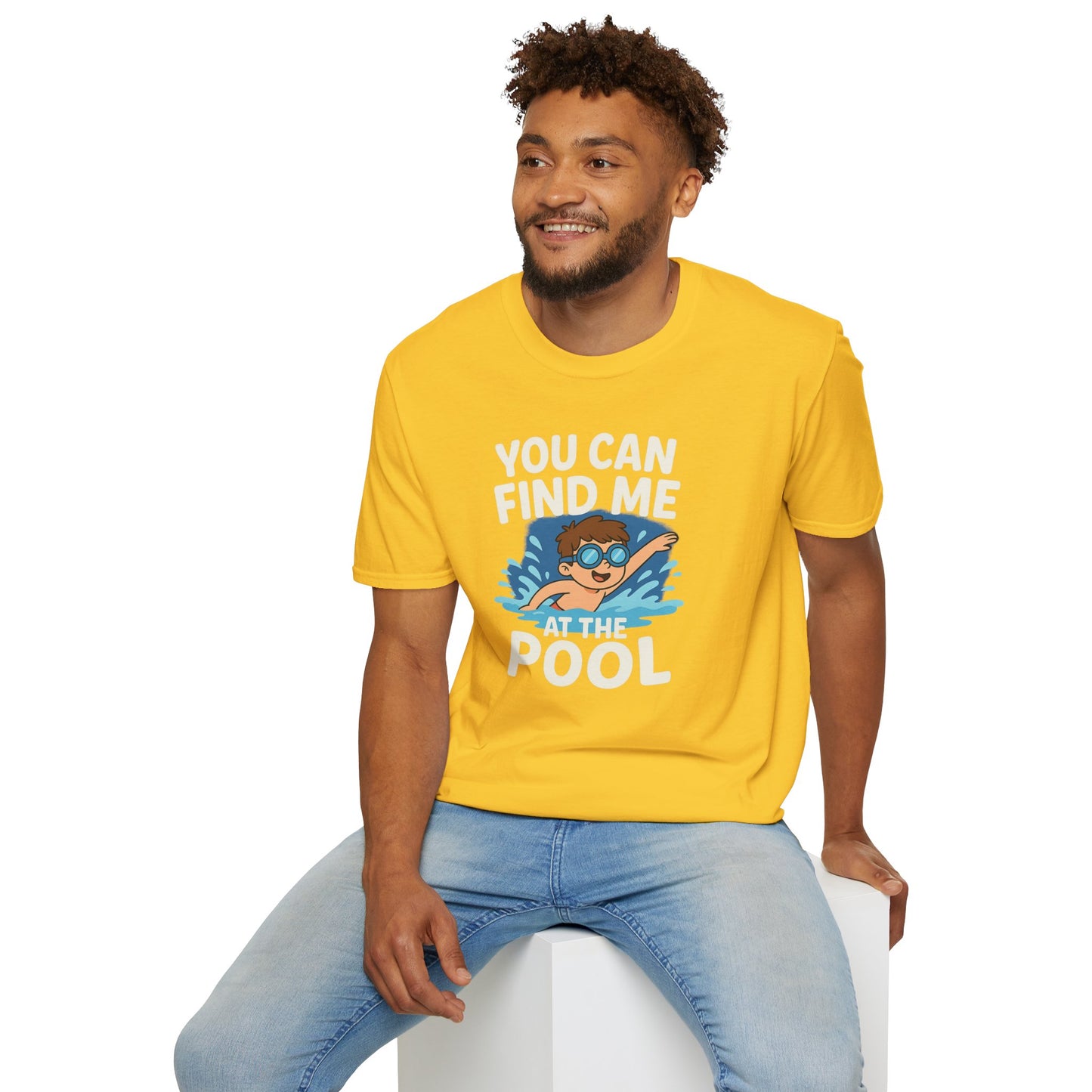 Kids Summer Pool Tee, Fun Tee for Boys, Kids Fashion, Summer Apparel, Pool Party Shirt, Swimwear Gift