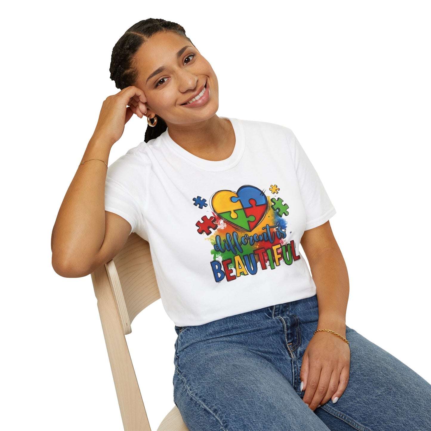 Autism Awareness Different is Beautiful T-Shirt