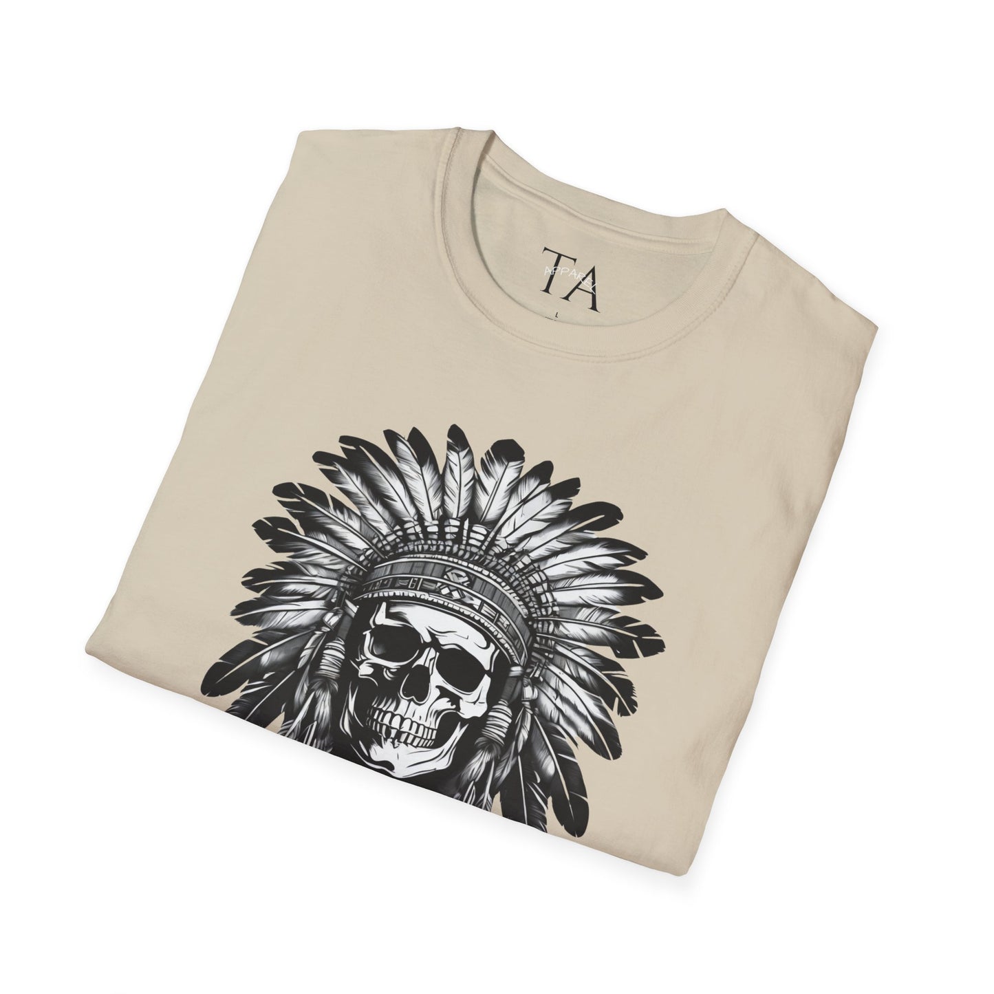 Native American Skull Graphic Unisex T-Shirt