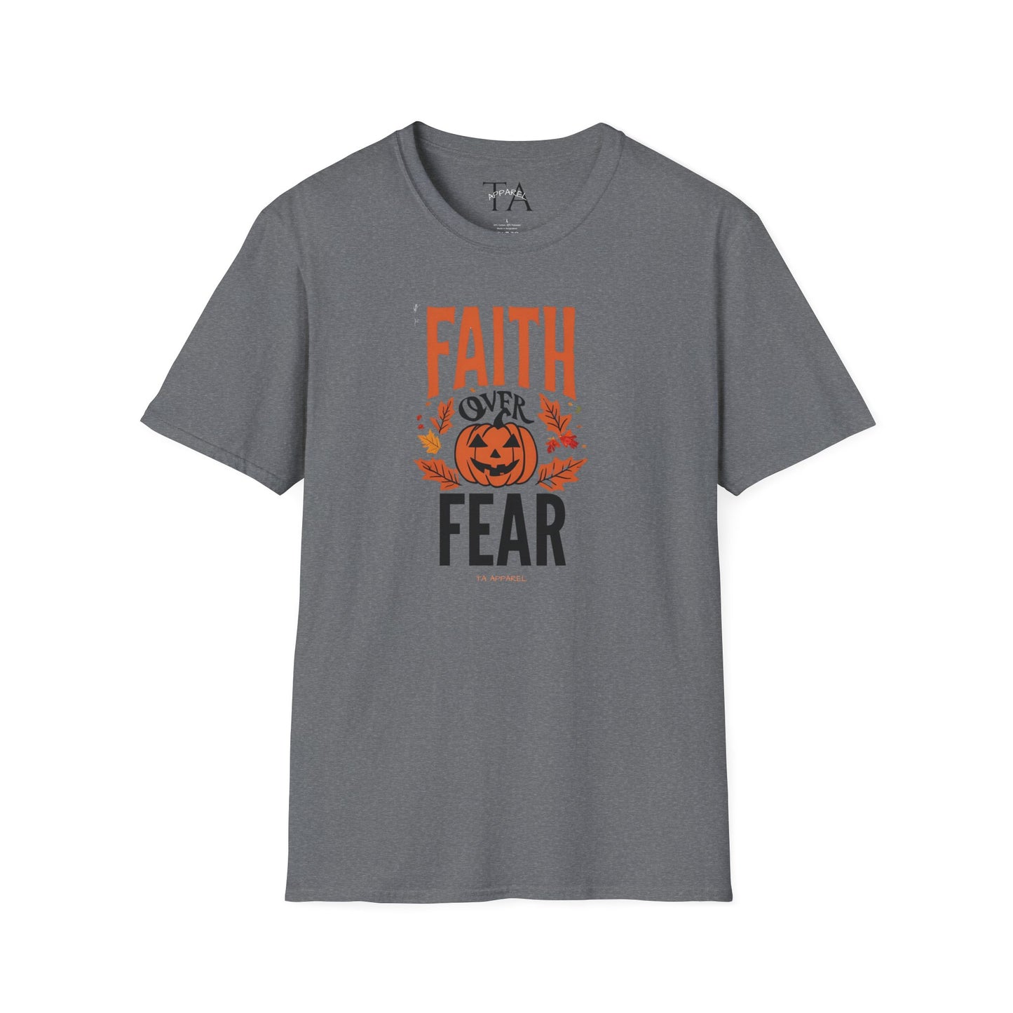 Faith Inspired Halloween T-Shirt "Faith Over Fear"