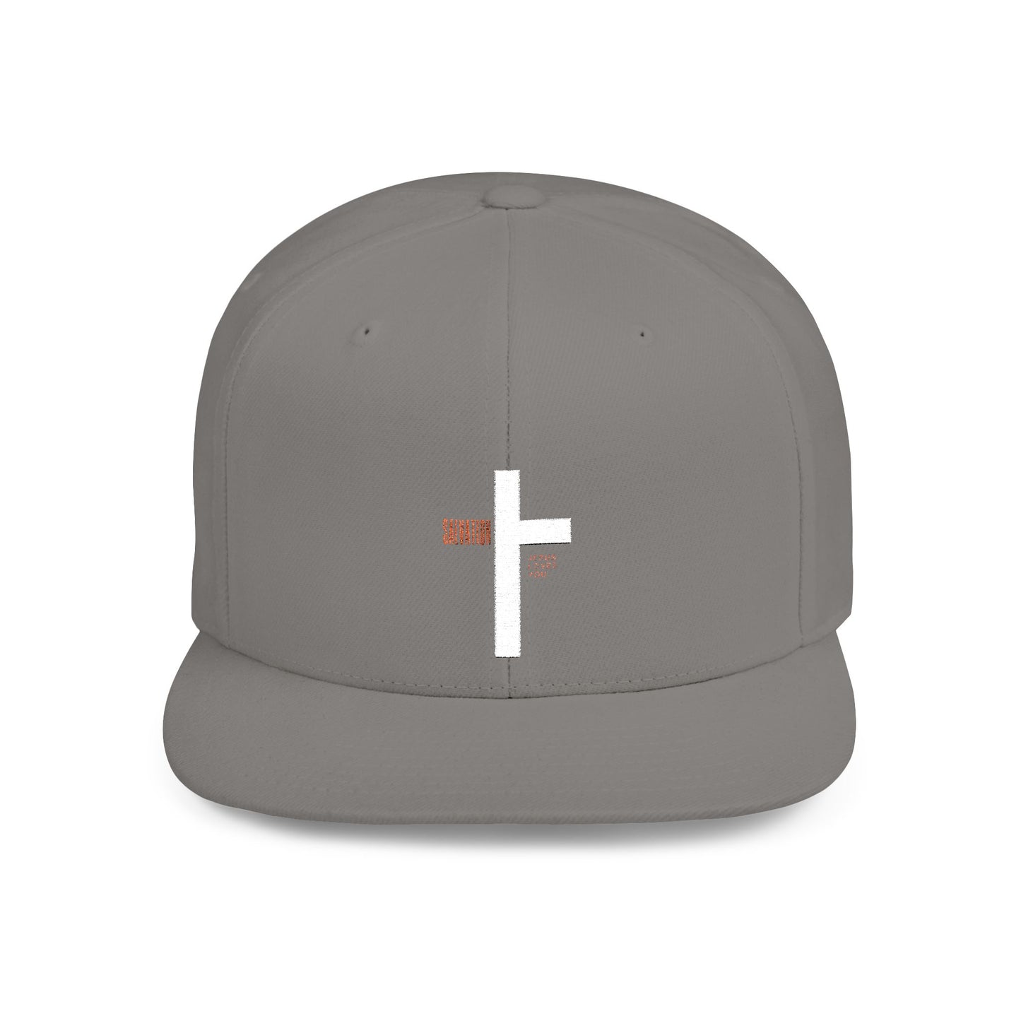 Snapback Hat with salvation cross
