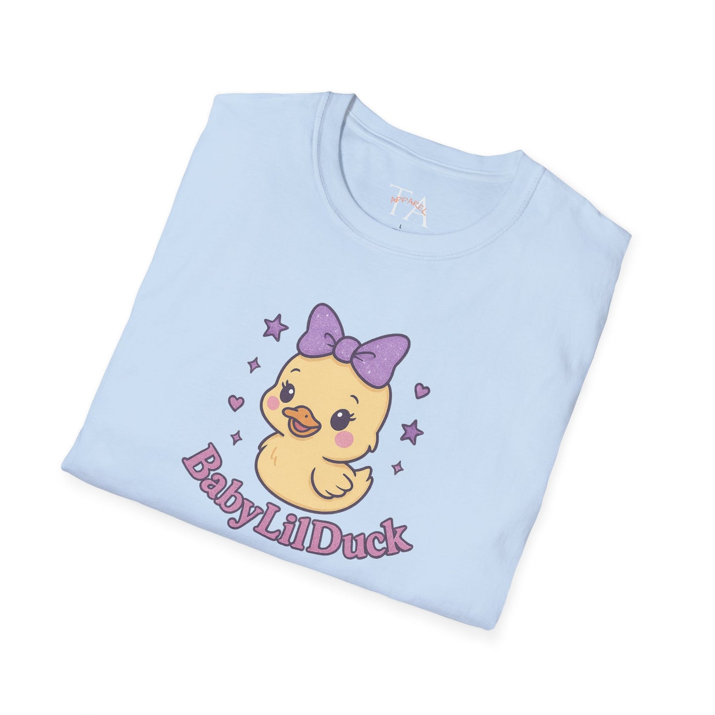 BabyLilDuck Unisex T-Shirt, Cute Animal Tee, Baby Shower Gift, Birthday Outfit
