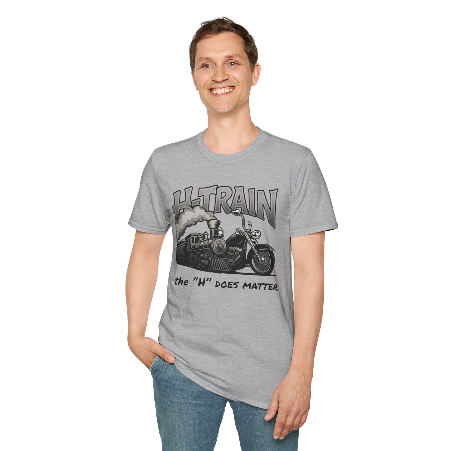 H-Train Vintage Unisex T-Shirt | Cool Gifts for Motorcycle Lovers