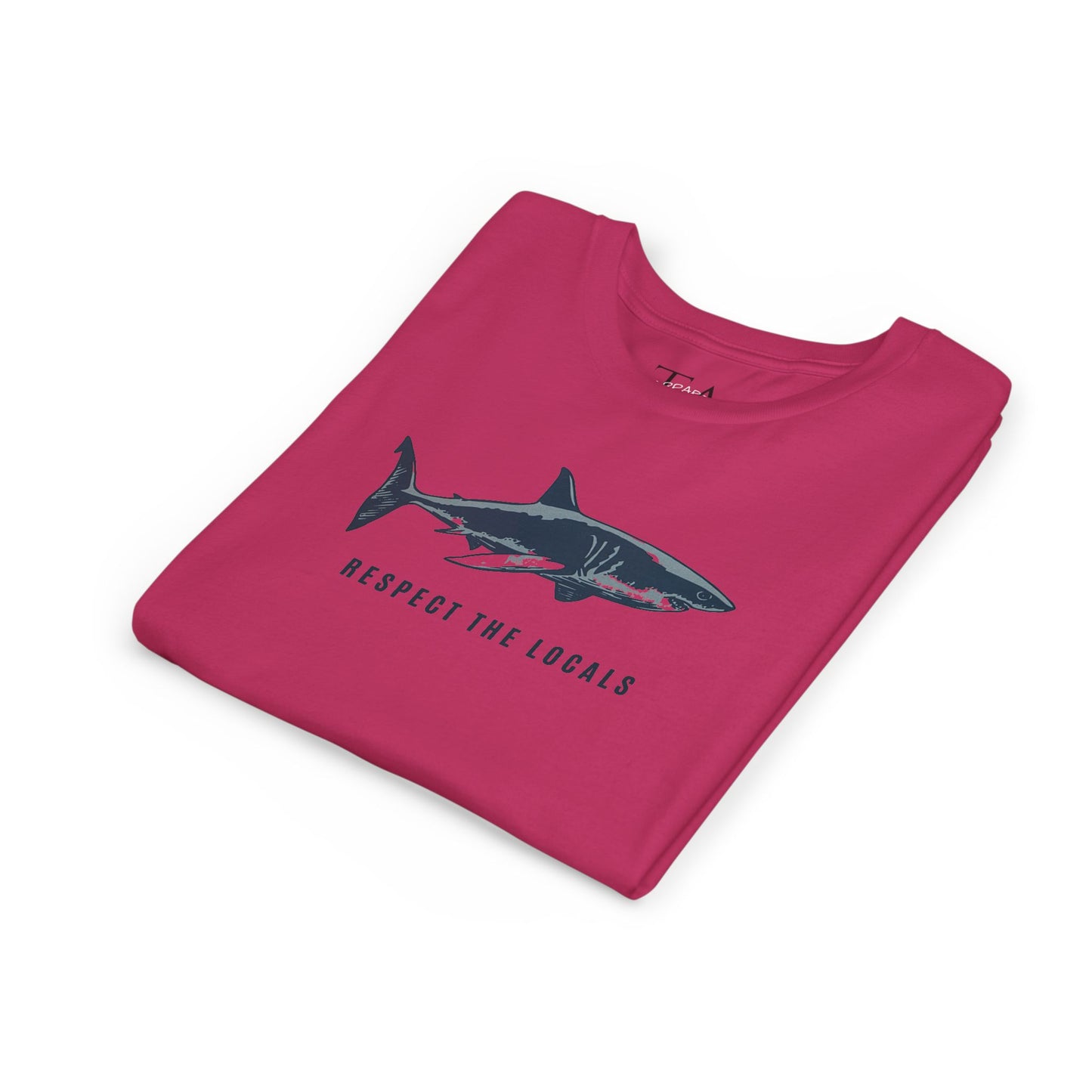 Kids Shark Youth Tee | Respect The Locals | Shark Lovers Shirt