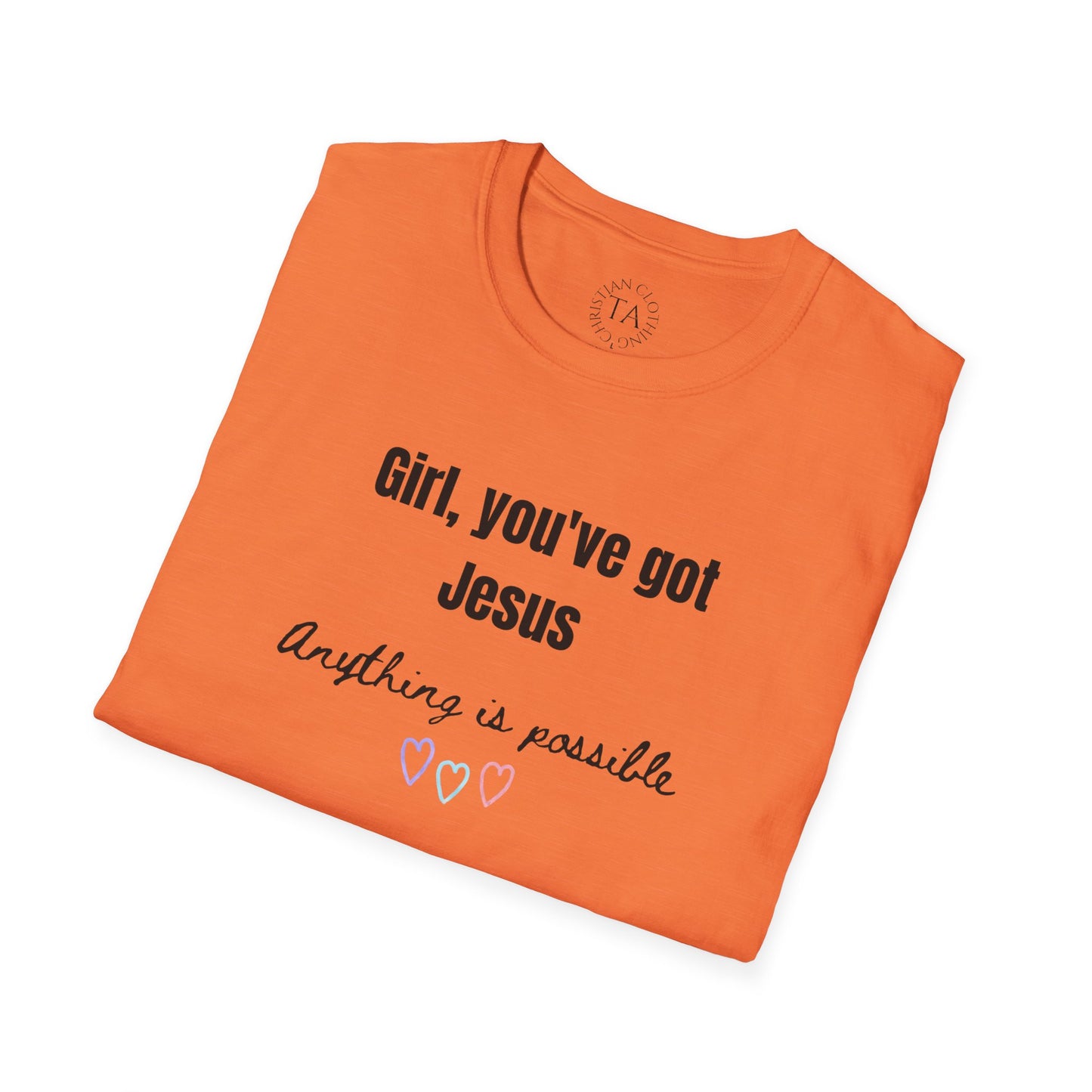 Faith Inspired Jesus T-Shirt Girl, You've got Jesus