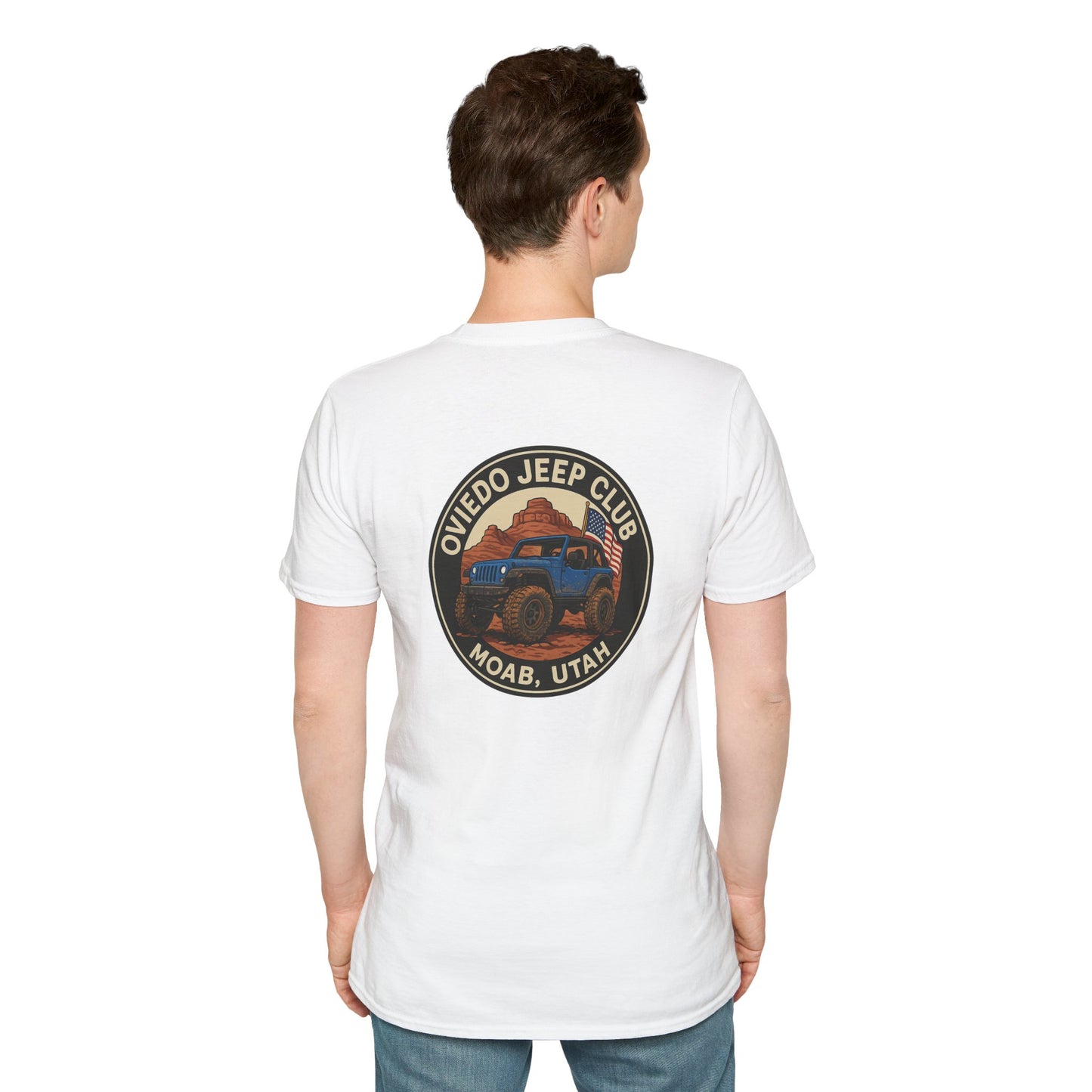 Oviedo Jeep Club Adventure Jeep Club Softstyle Unisex Tee