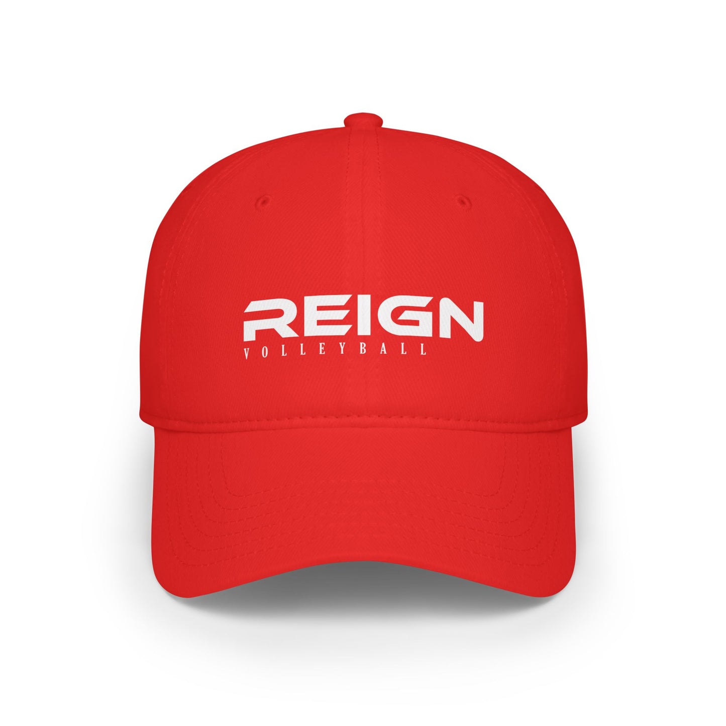 Volleyball Team Low Profile Customizable Baseball Cap - REIGN Design
