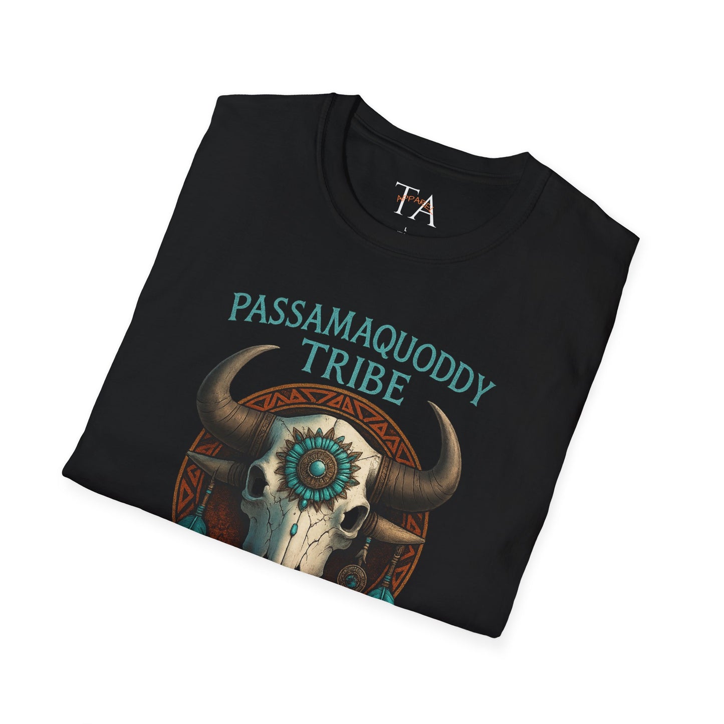Tribal Graphic T-Shirt - Passamaquoddy Tribe Design, Gift for Adventurers