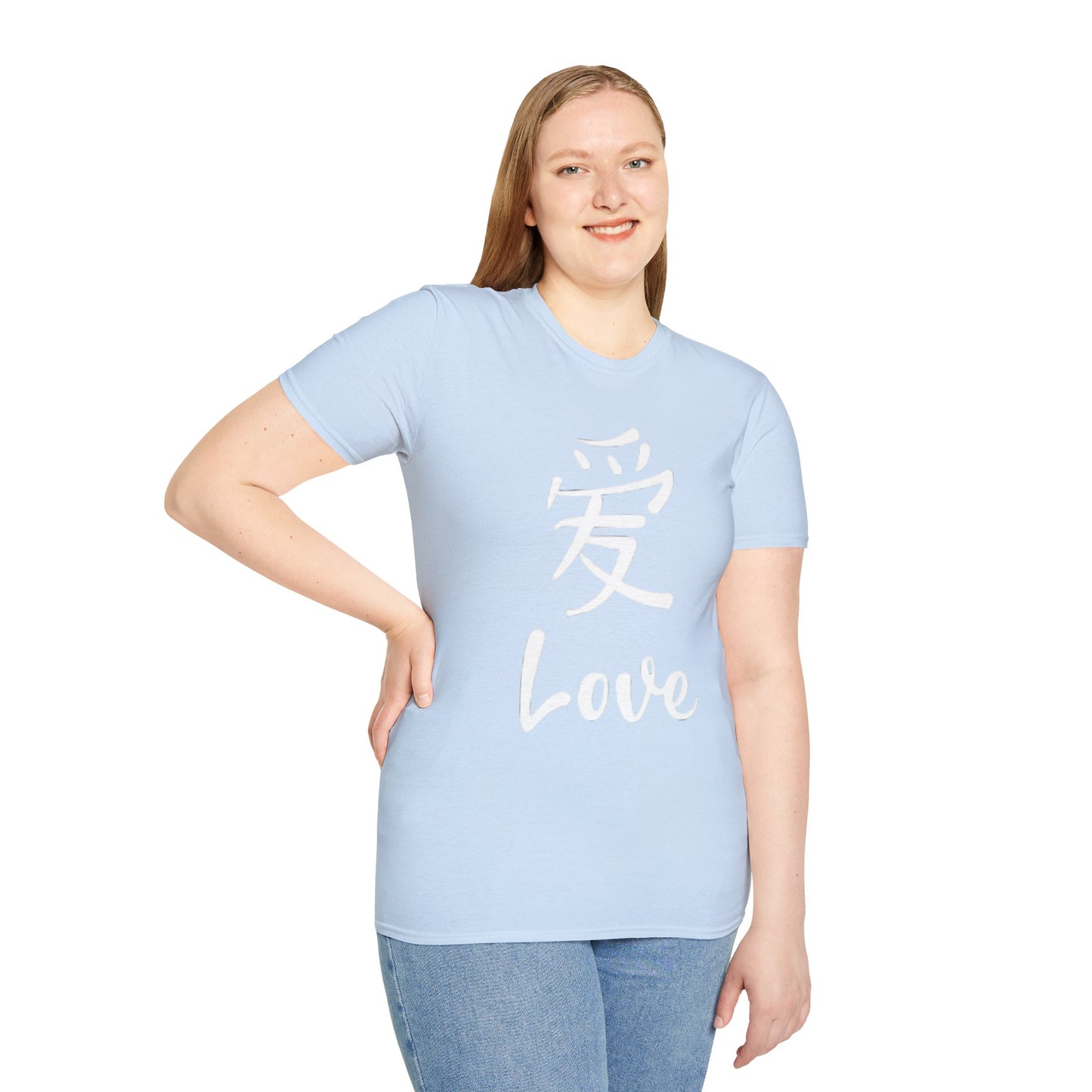 Love in Every Stitch Unisex T-Shirt | Softstyle Tee for Casual Wear, Gift Idea, Anniversaries, Valentine's Day, Real Love Apparel