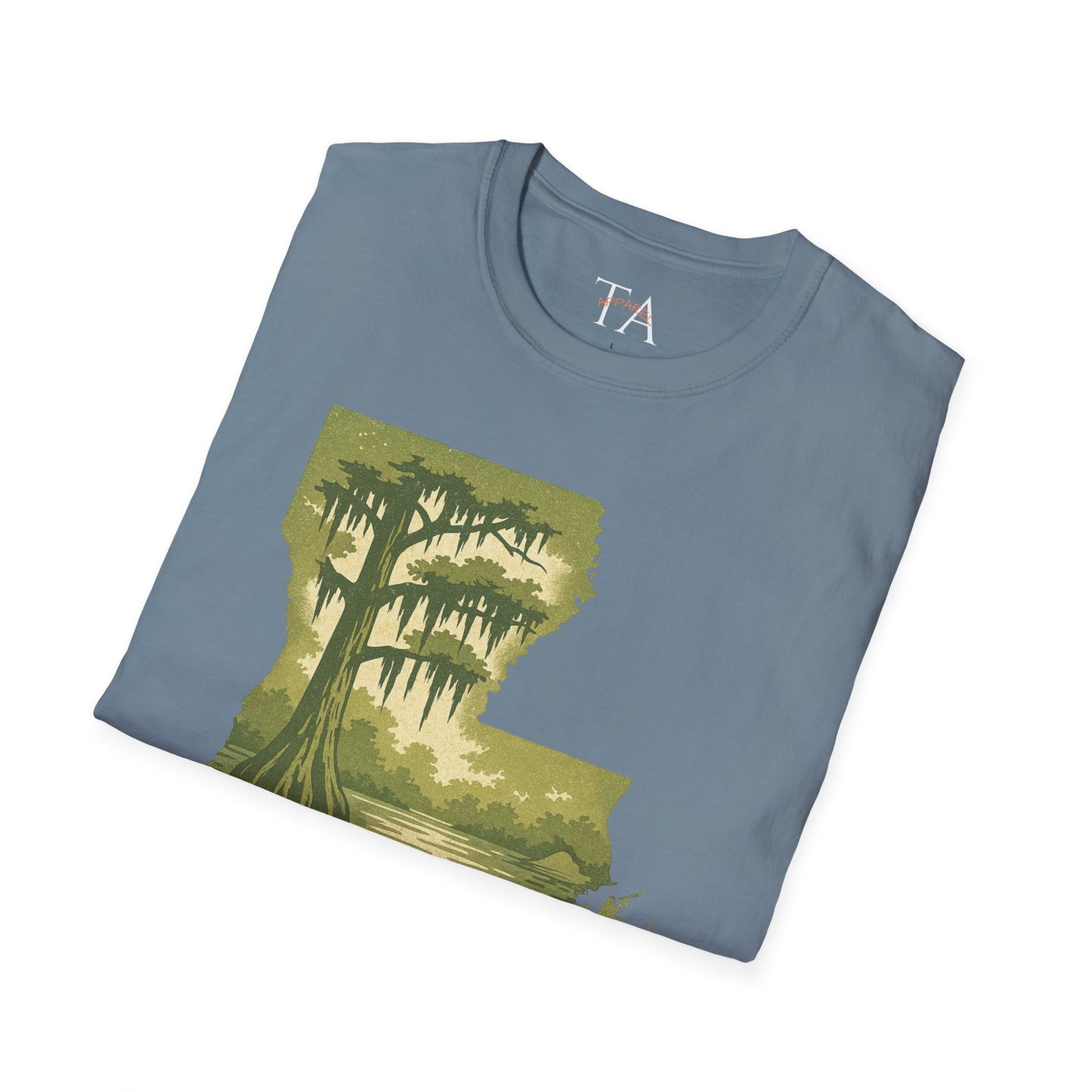 Louisiana Nature T-Shirt, Gift for Nature Lovers, Unisex Tee, Travel Souvenir, Outdoor Enthusiast Apparel, Urban Jungle Style