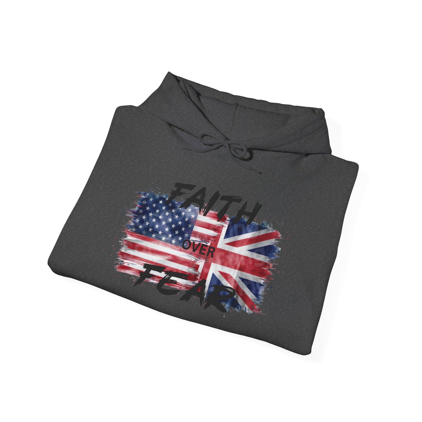 Faith over Fear USA UK Unisex Hoodie