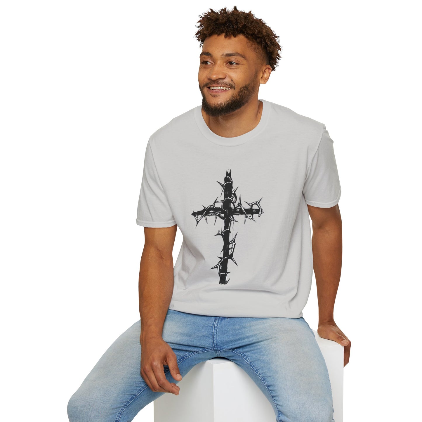 Faith Inspired Barbed Cross T-Shirt