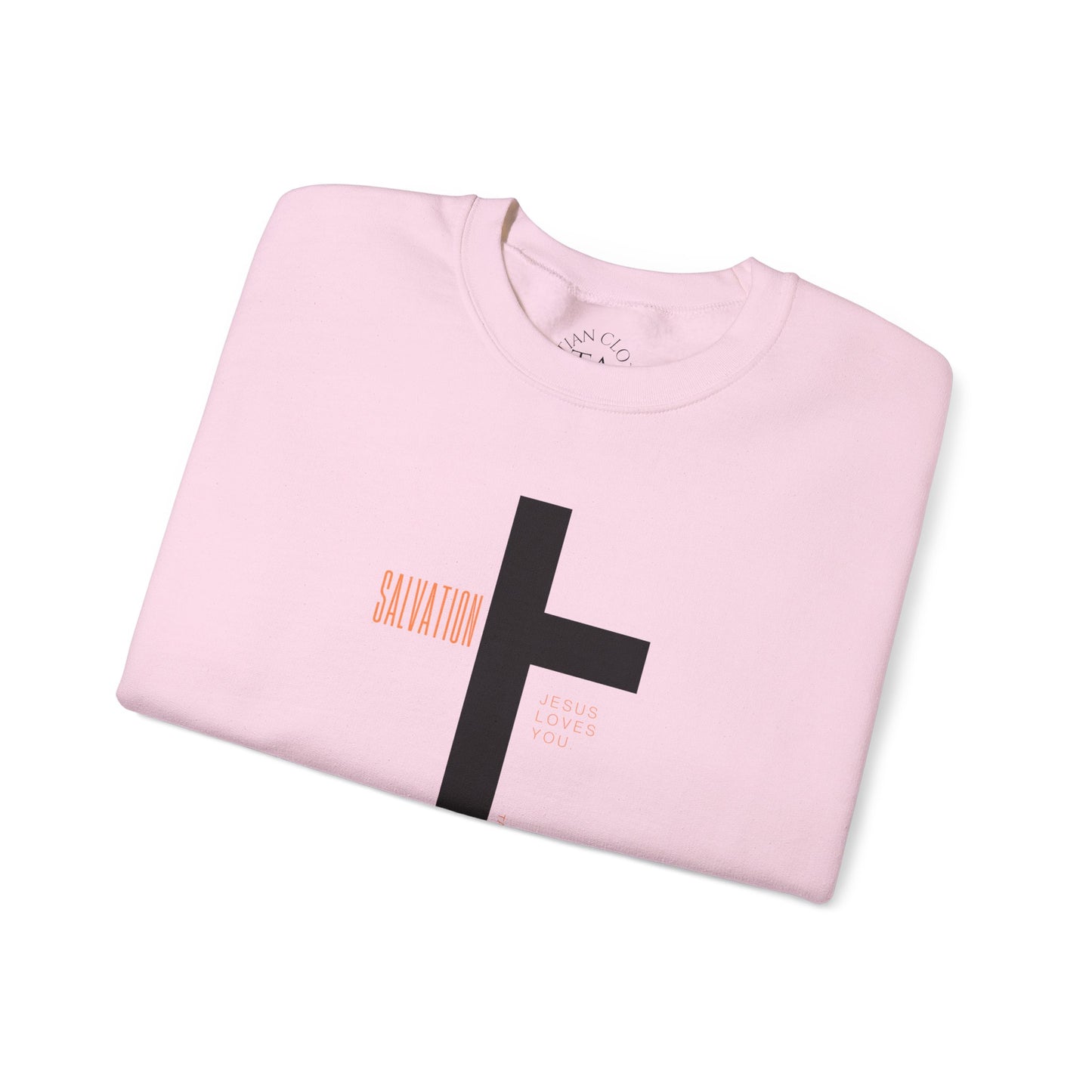 Faith Inspired Salvation Cross Sweatshirt