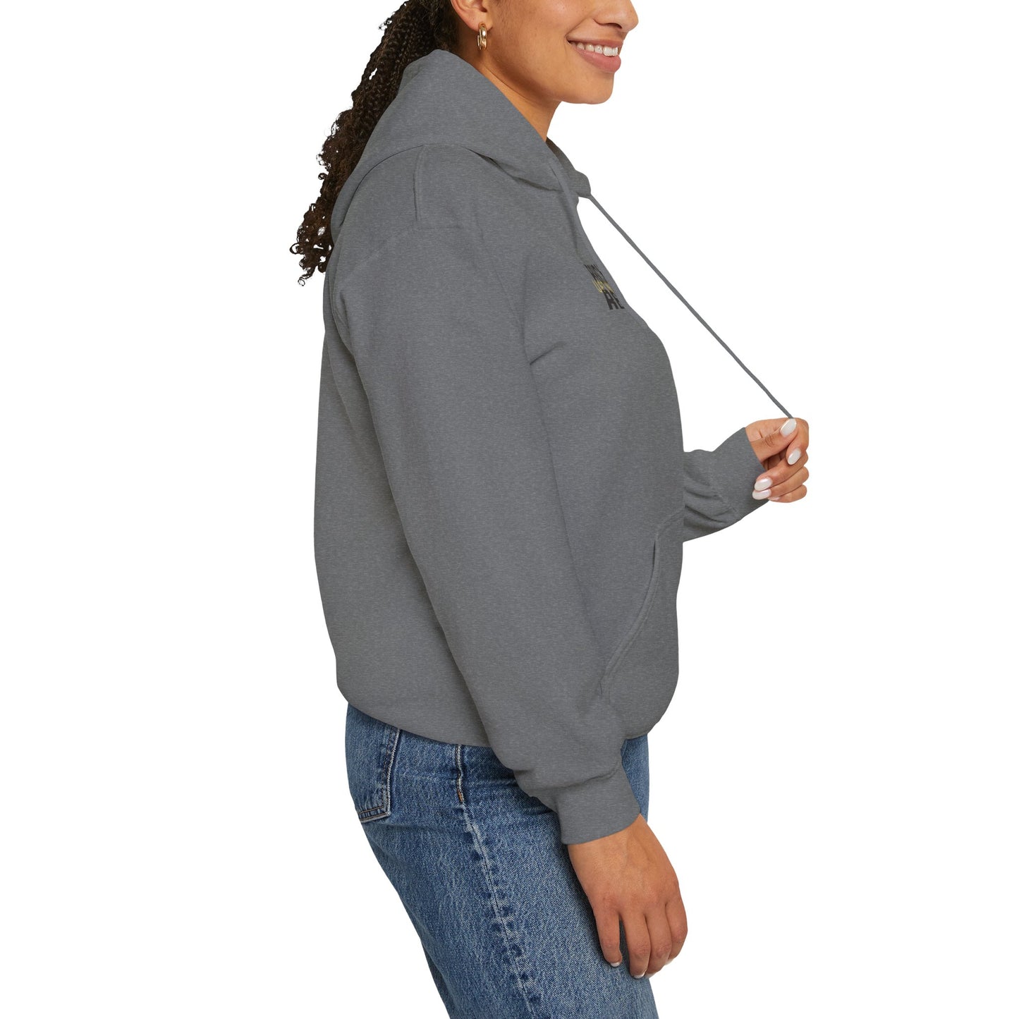 UPTIME Volleyball Reach Up Reach Out Hoodie | Empowerment Motivational Gift