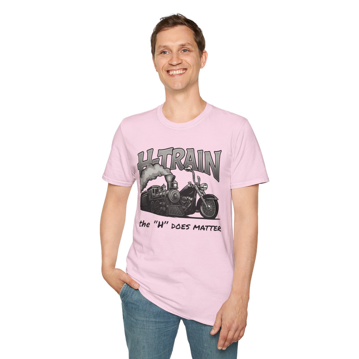 H-Train Vintage Unisex T-Shirt | Cool Gifts for Motorcycle Lovers