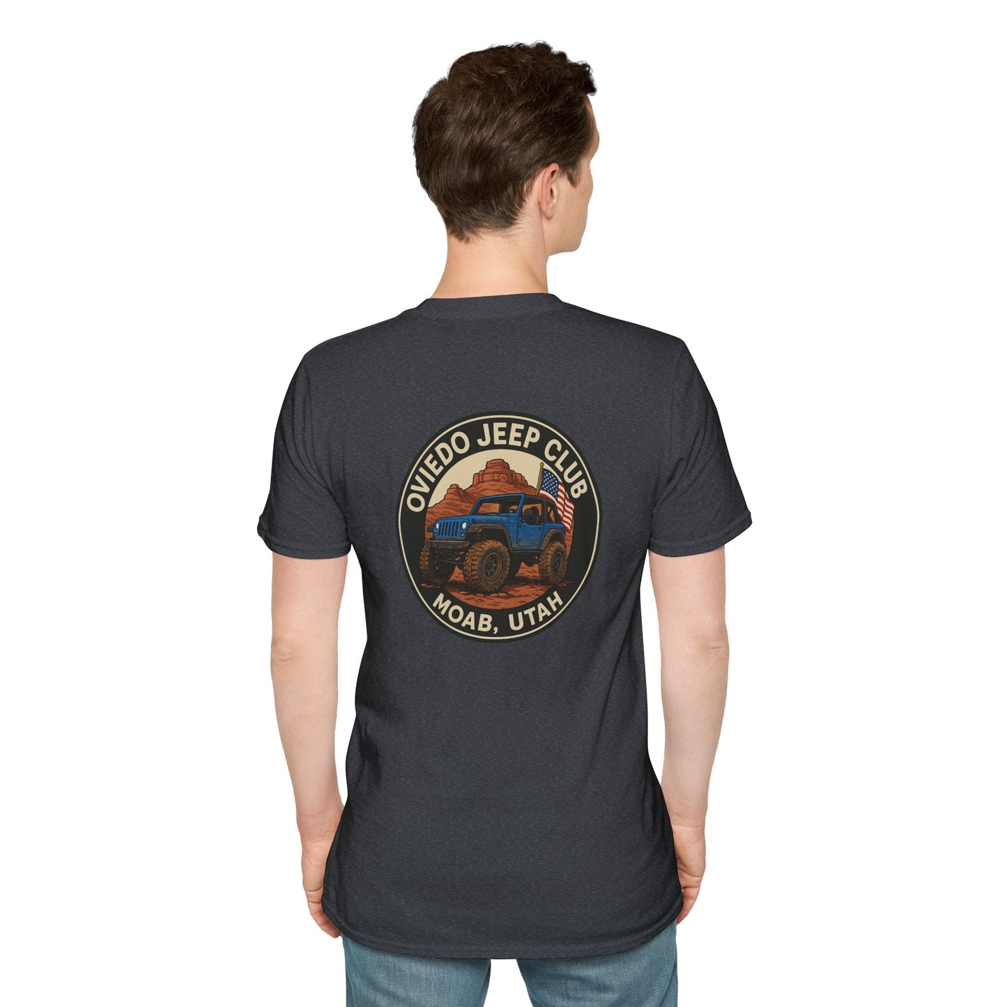 Oviedo Jeep Club Adventure Jeep Club Softstyle Unisex Tee