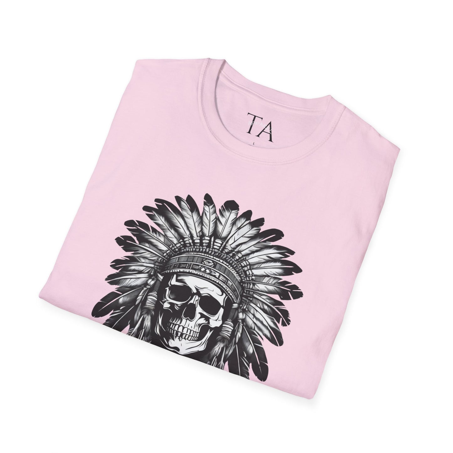 Native American Skull Graphic Unisex T-Shirt