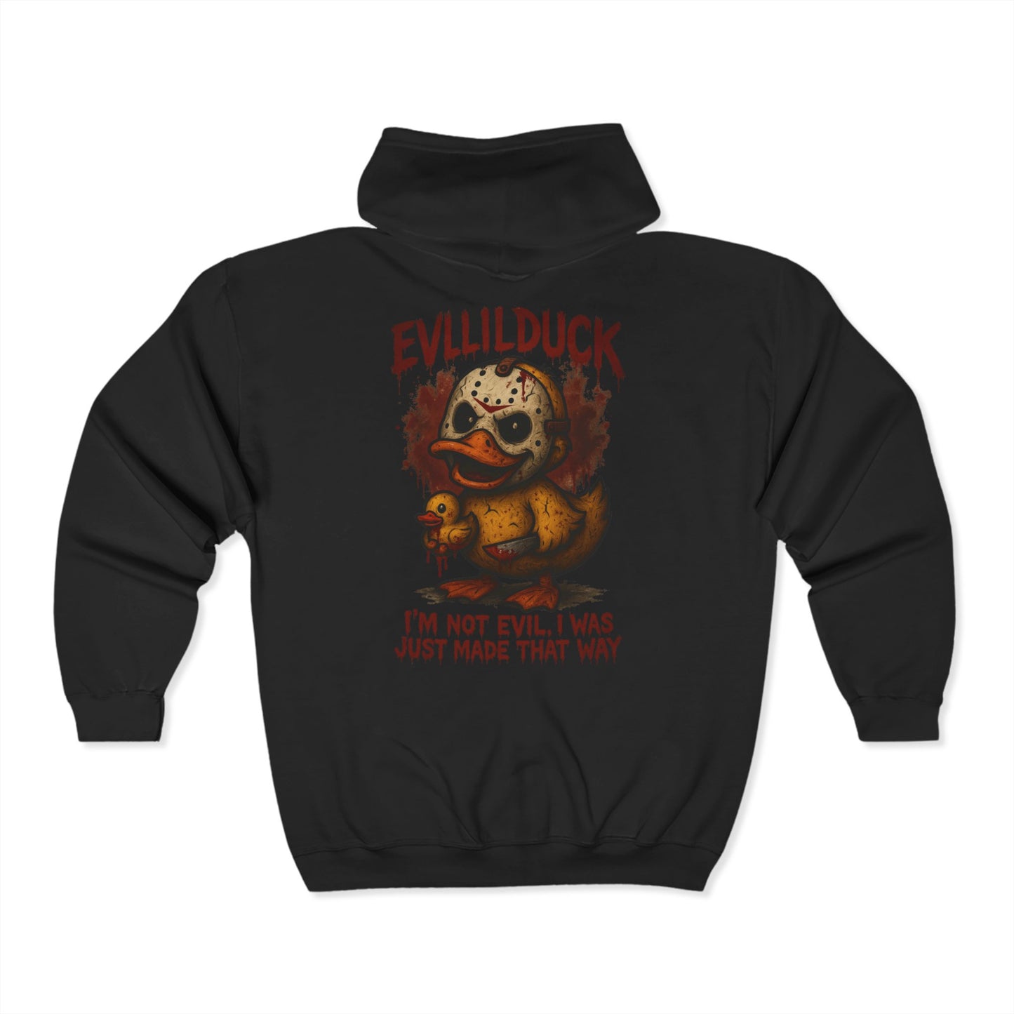 Evllilduck Unisex Hoodie | Funny Halloween Sweatshirt