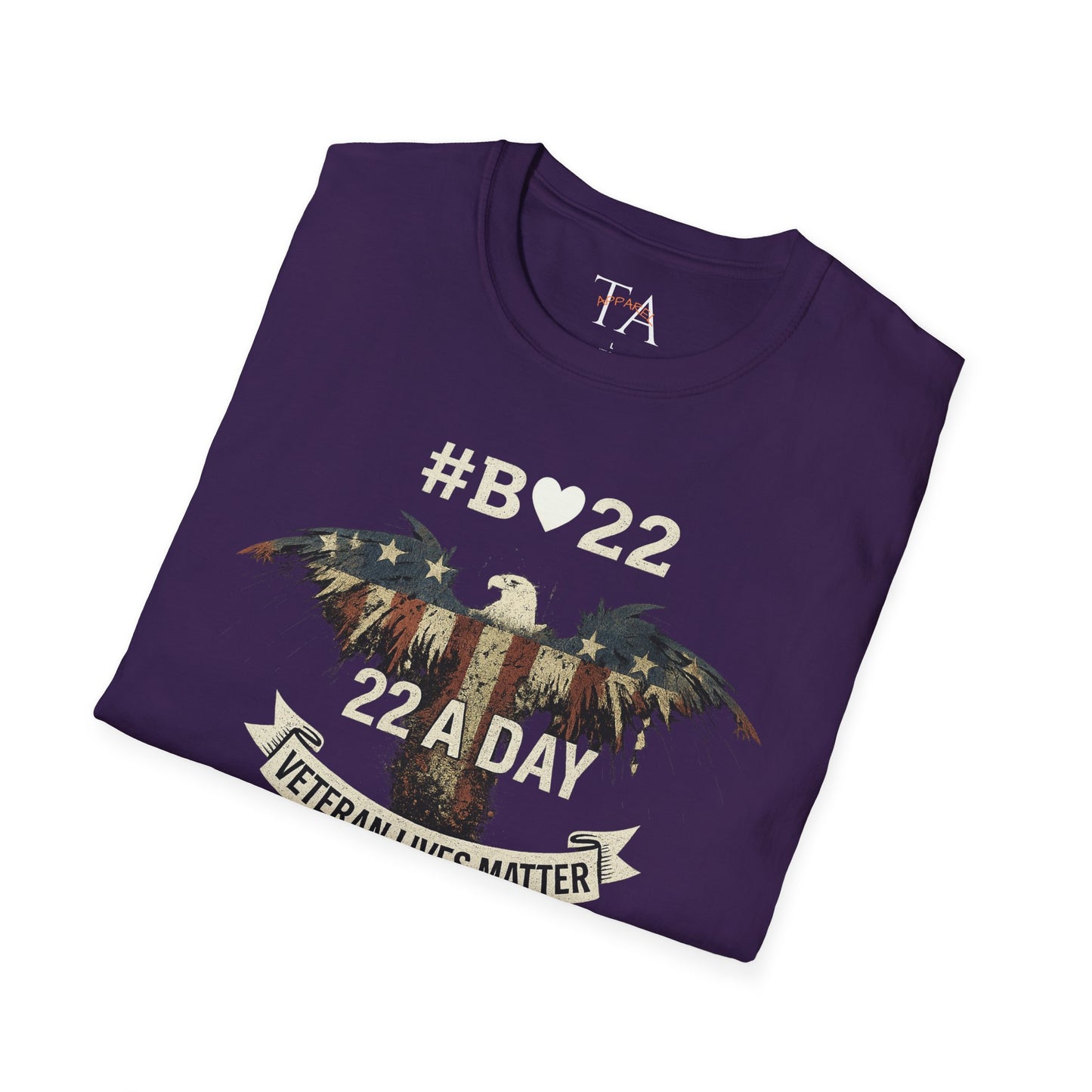 #B🤍22 Veteran Lives Matter T-Shirt