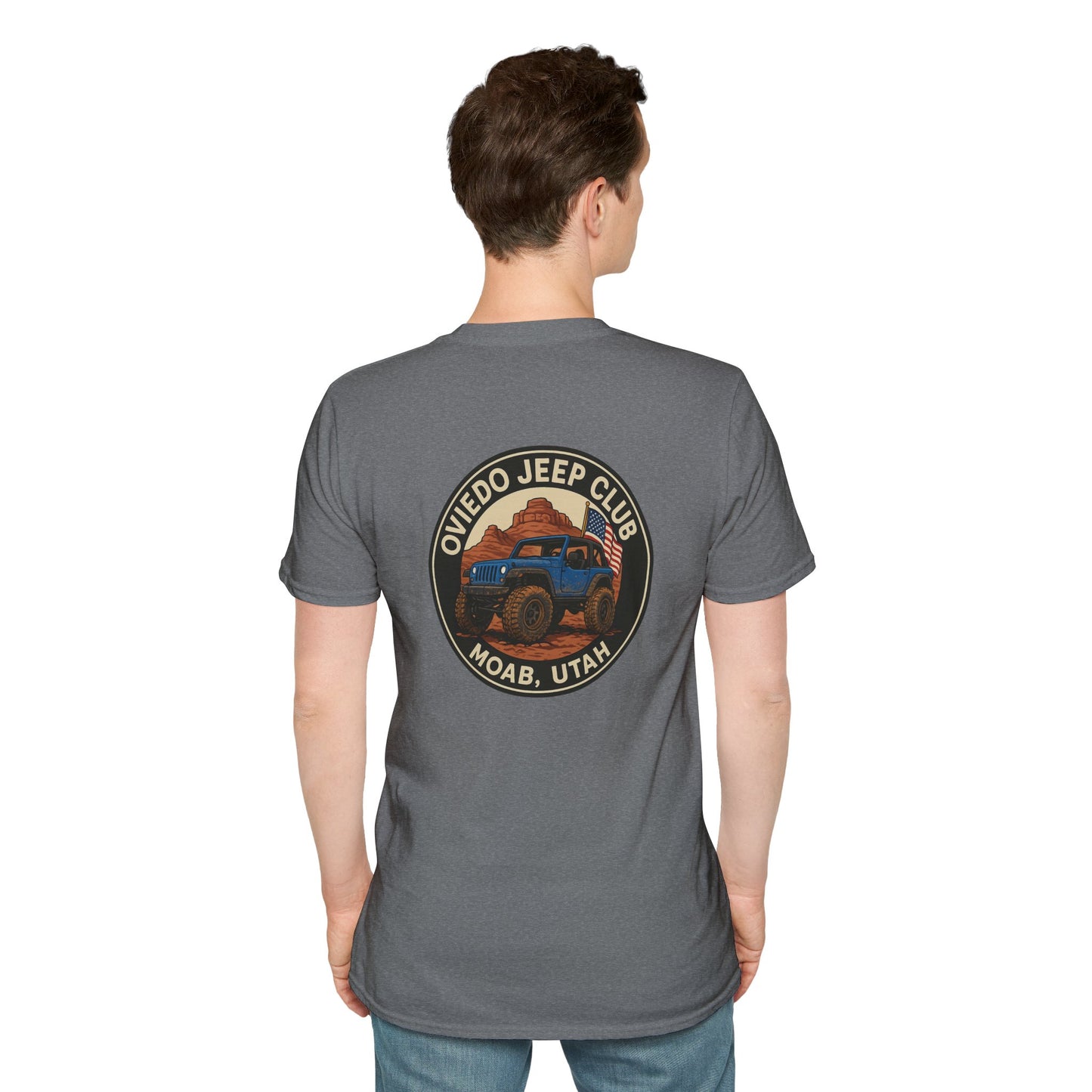 Oviedo Jeep Club Adventure Jeep Club Softstyle Unisex Tee
