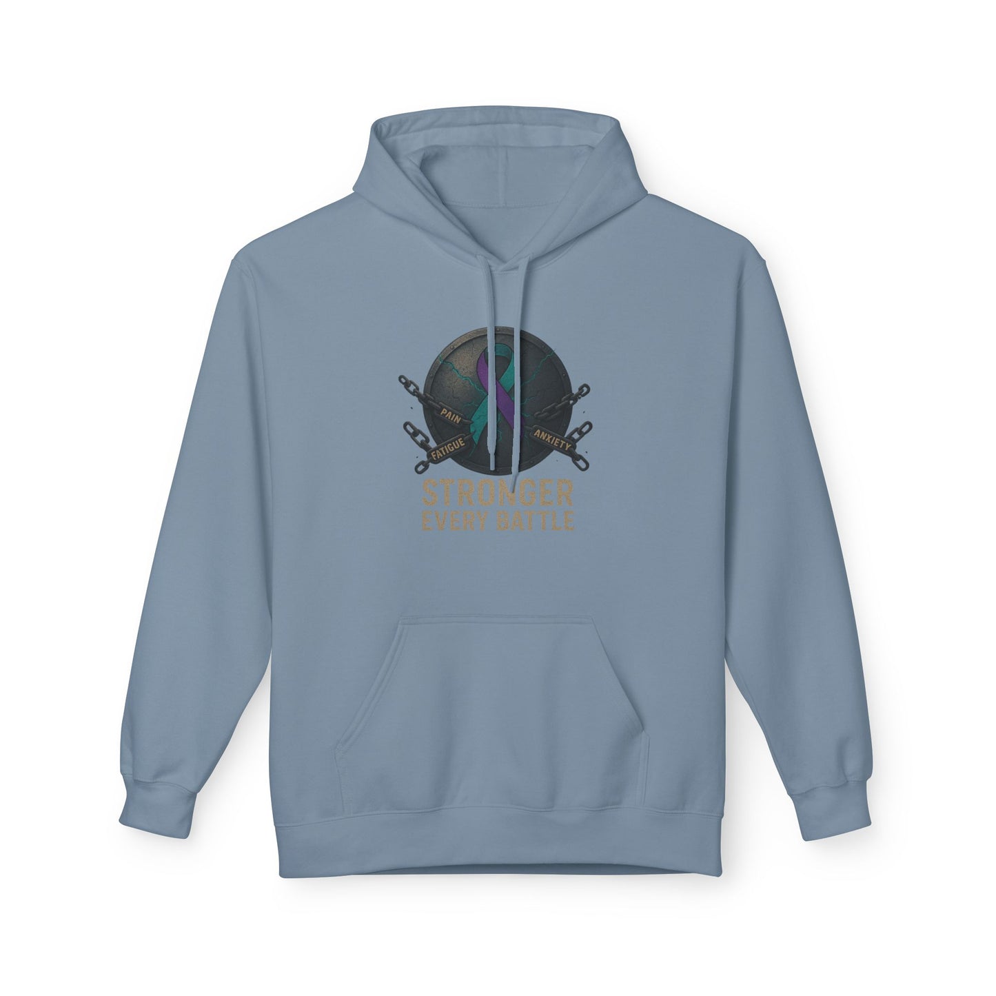 Fragile X Empowering Strength Hoodie - Unisex Midweight Softstyle Fleece, Casual Wear, Motivational Gift, Workout Fashion, Everyday Comfort