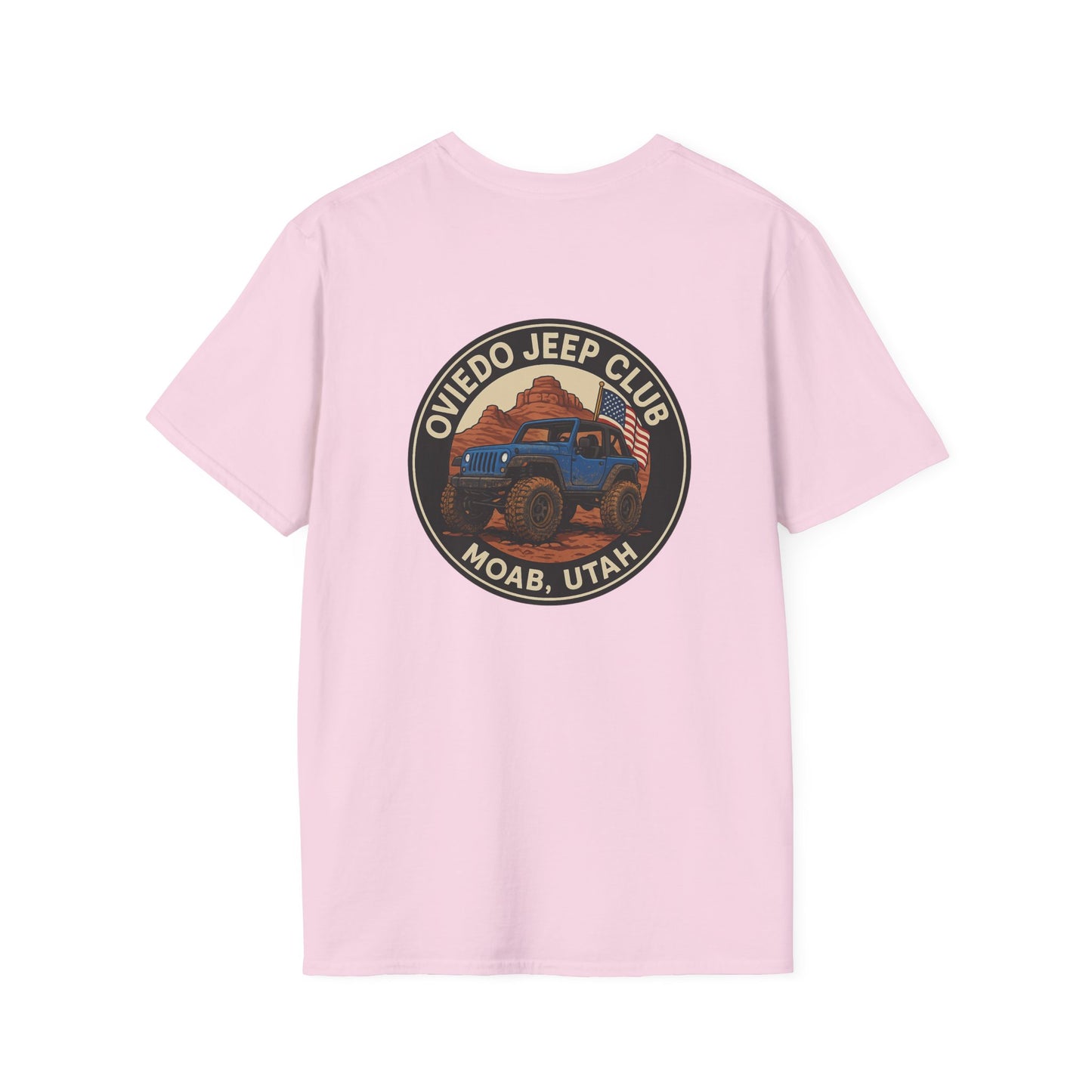 Oviedo Jeep Club Adventure Jeep Club Softstyle Unisex Tee