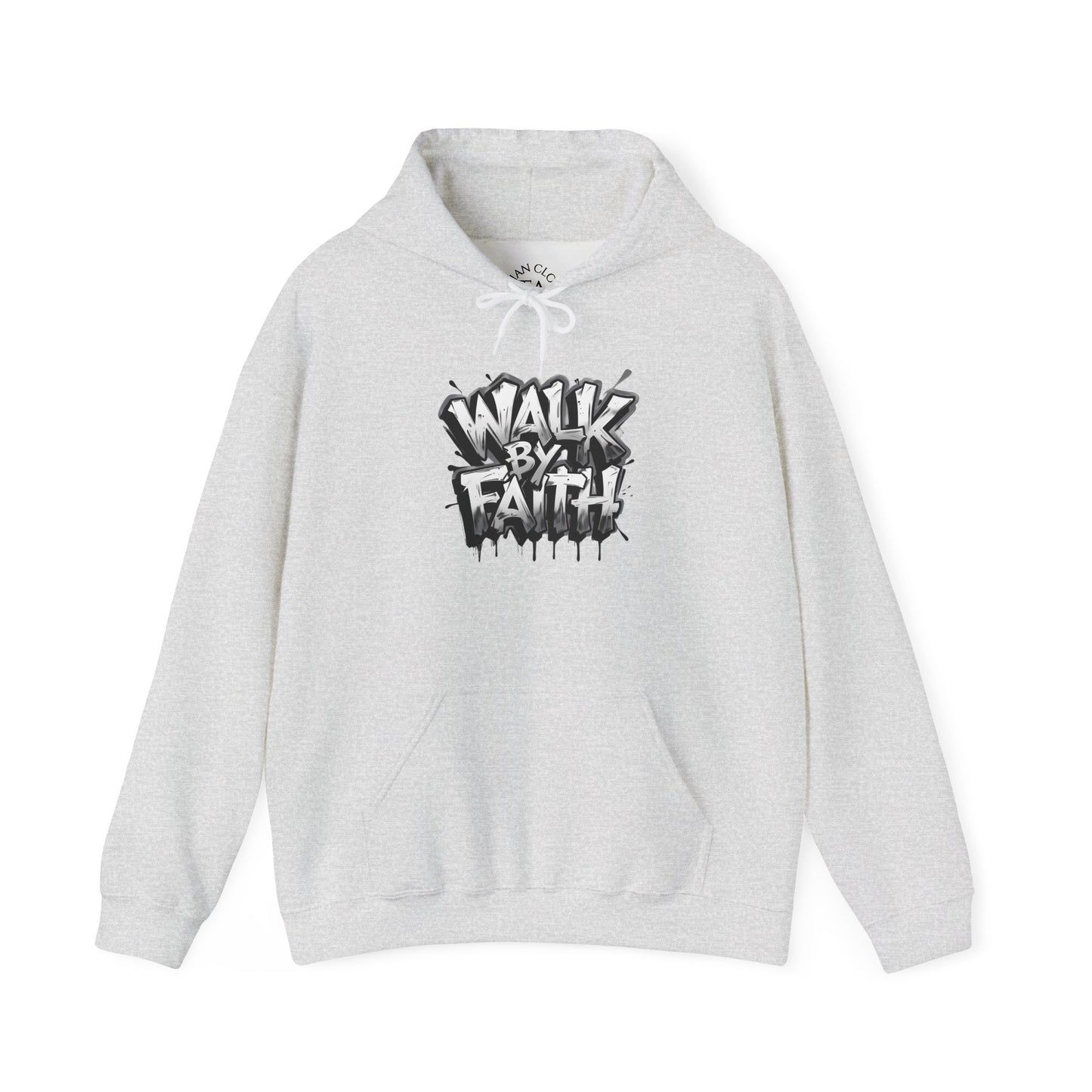 Faith Inspired Unisex Hoodie - 'Walk by Faith' Design