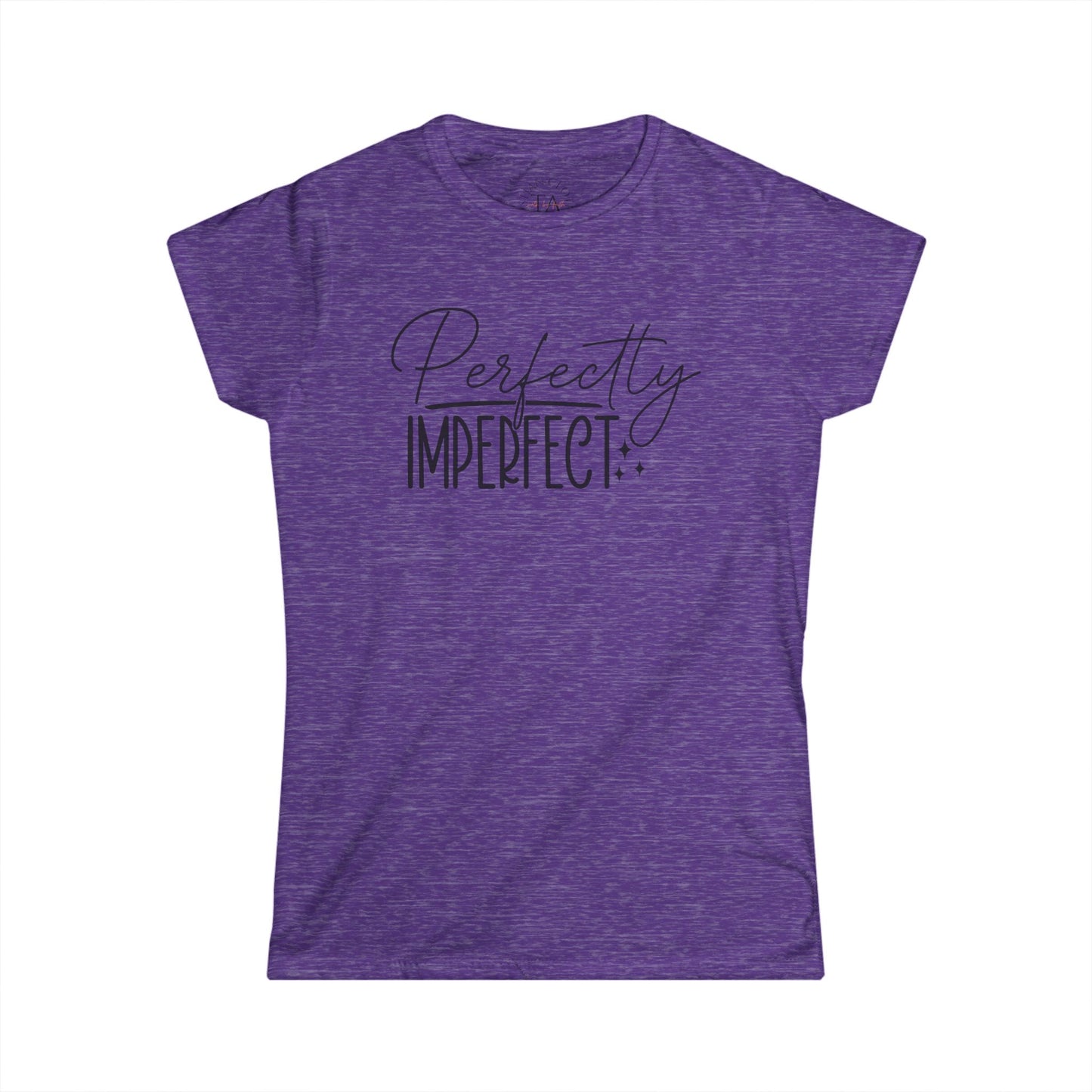 Women's Perfectly Imperfect Tee, Casual Graphic T-Shirt, Gift for Her, Everyday Wear, Motivational Quote Shirt, Inspirational Clothing
