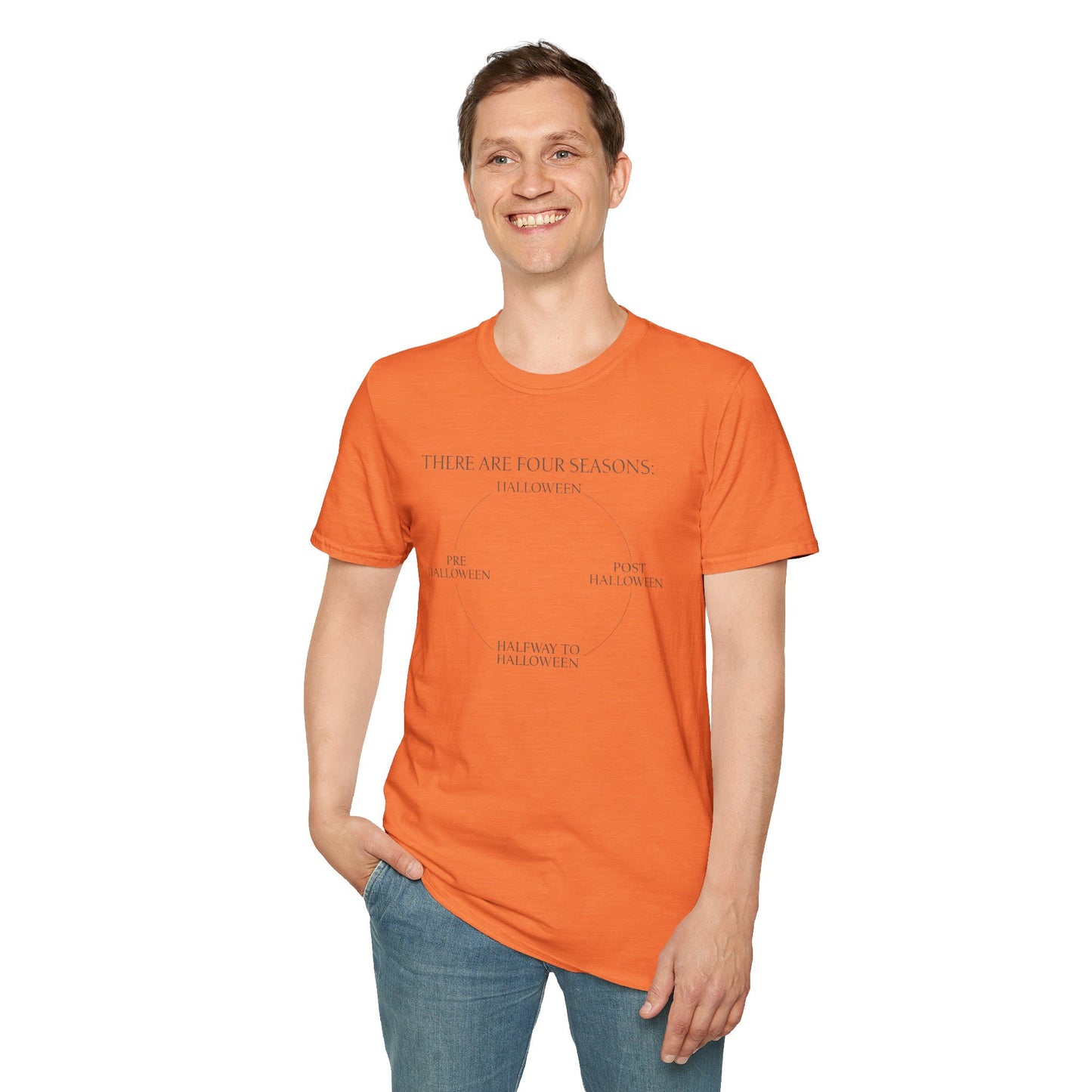 Halloween 4 Seasons Minimalist Unisex Tee