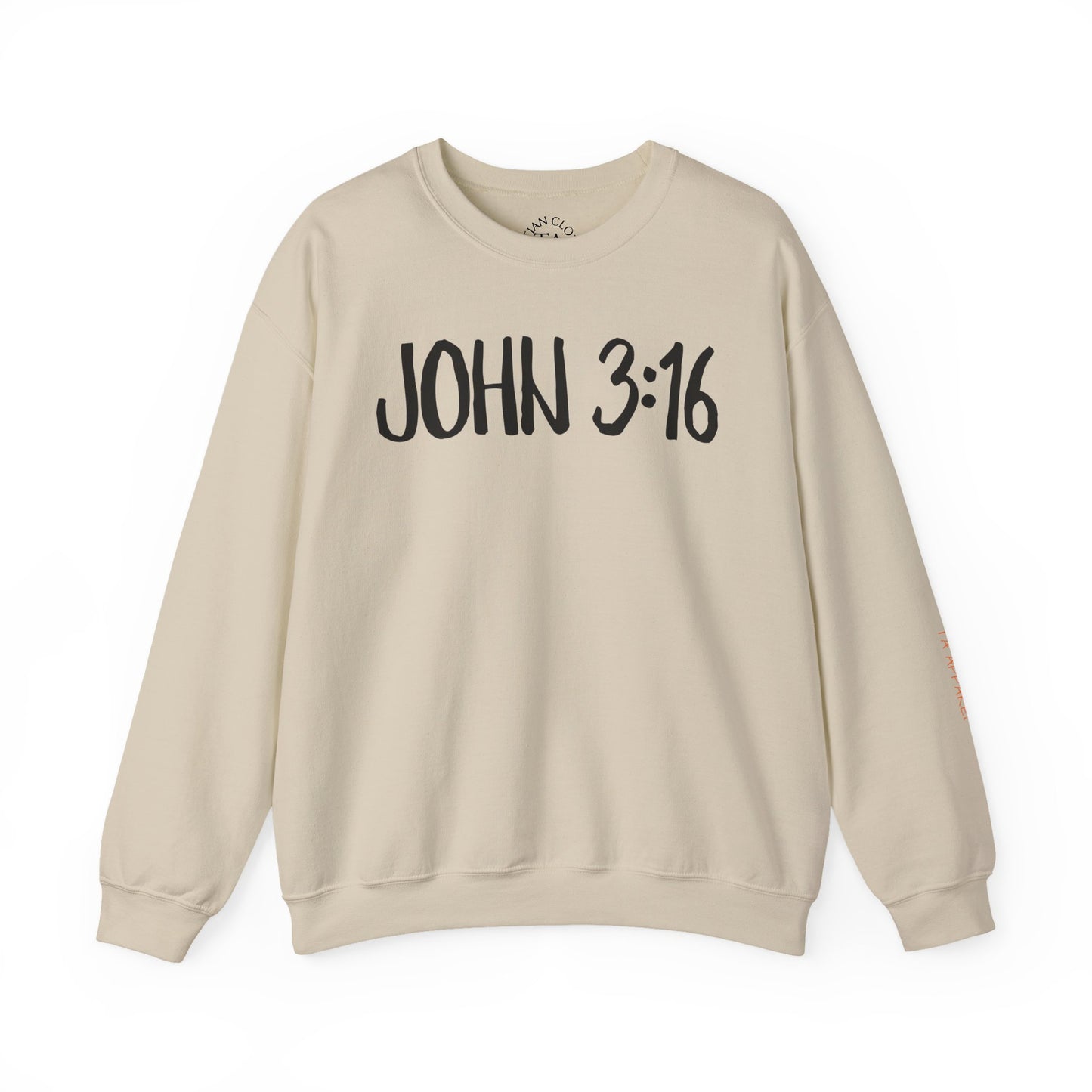 Faith Inspired John 3:16 Crewneck Sweatshirt
