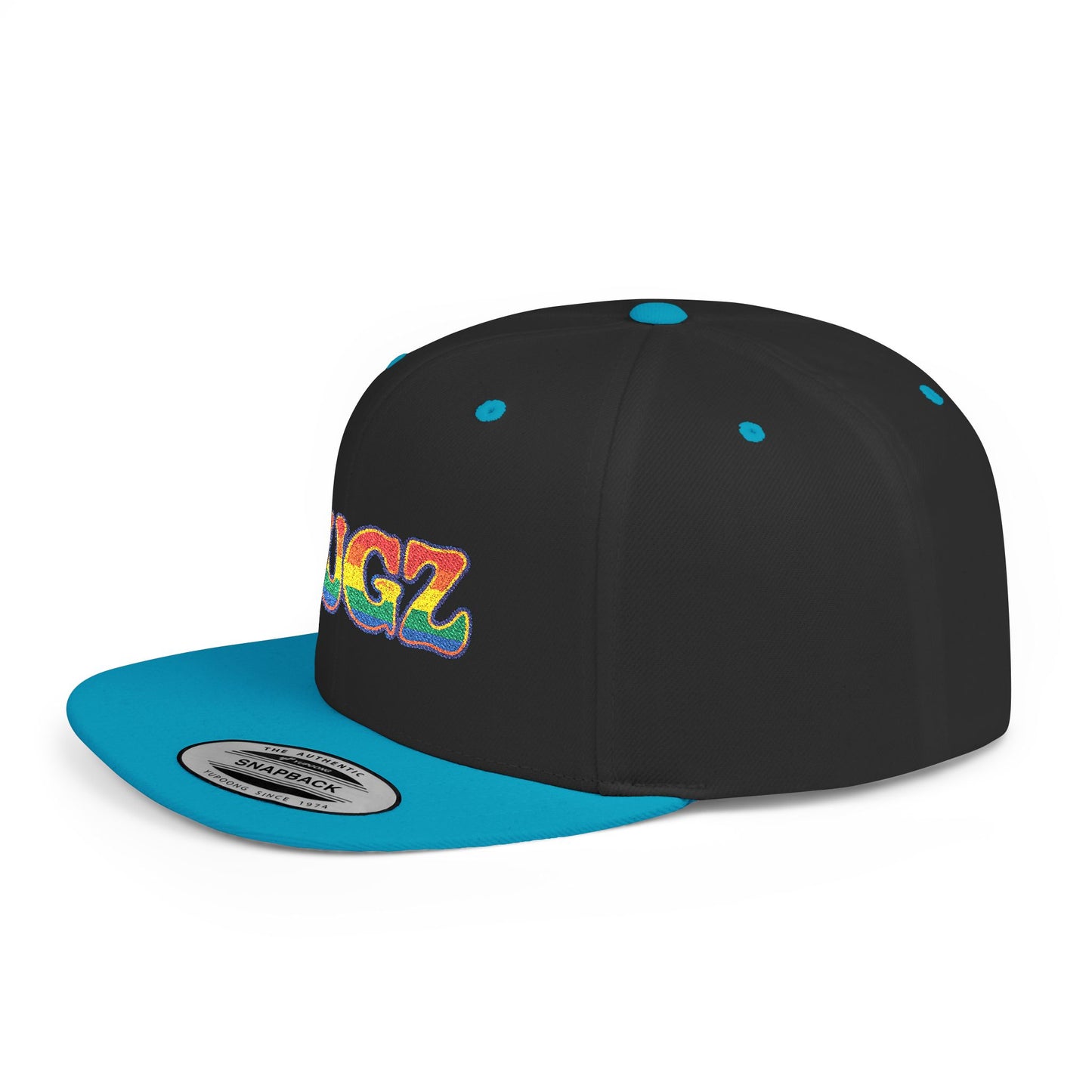 NUGZ Flat Bill Snapback | Trendy Festival Cap