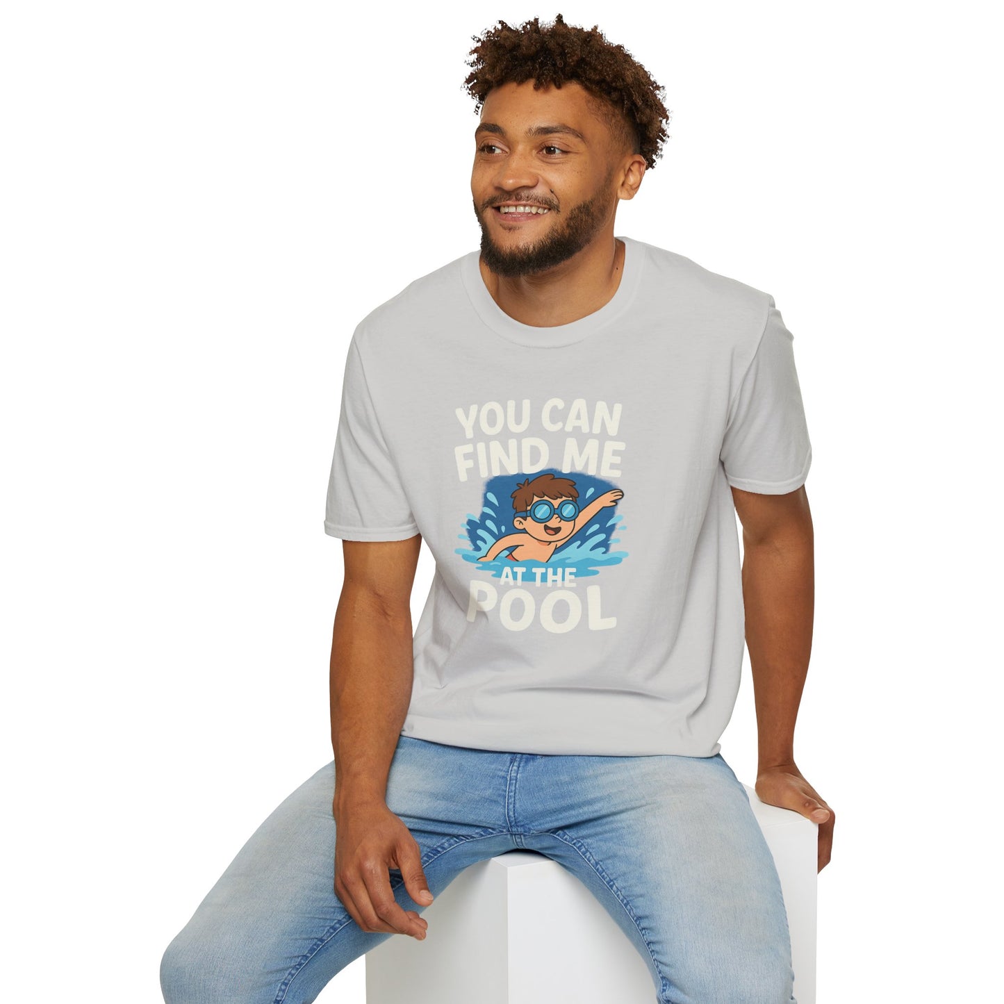 Kids Summer Pool Tee, Fun Tee for Boys, Kids Fashion, Summer Apparel, Pool Party Shirt, Swimwear Gift