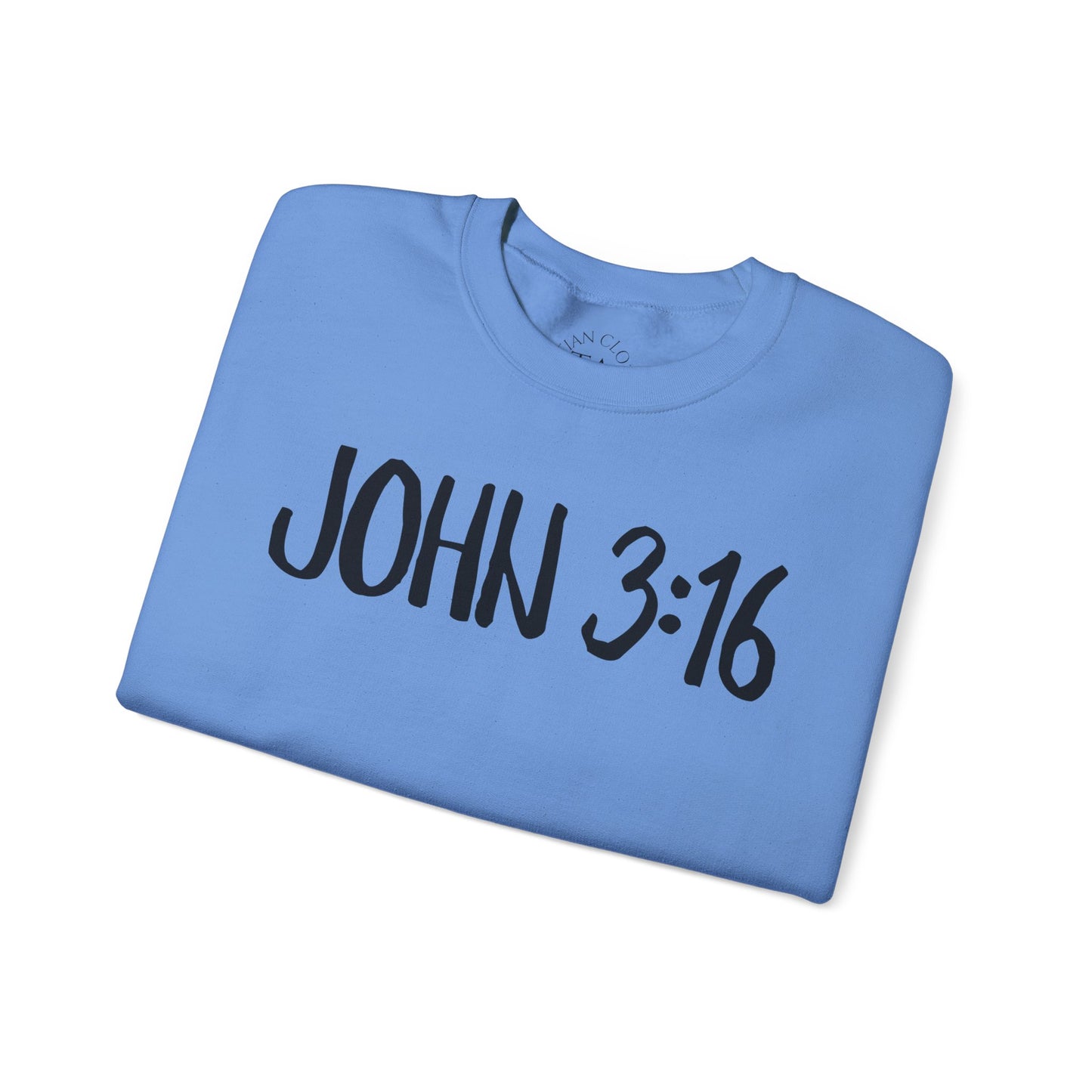 Faith Inspired John 3:16 Crewneck Sweatshirt