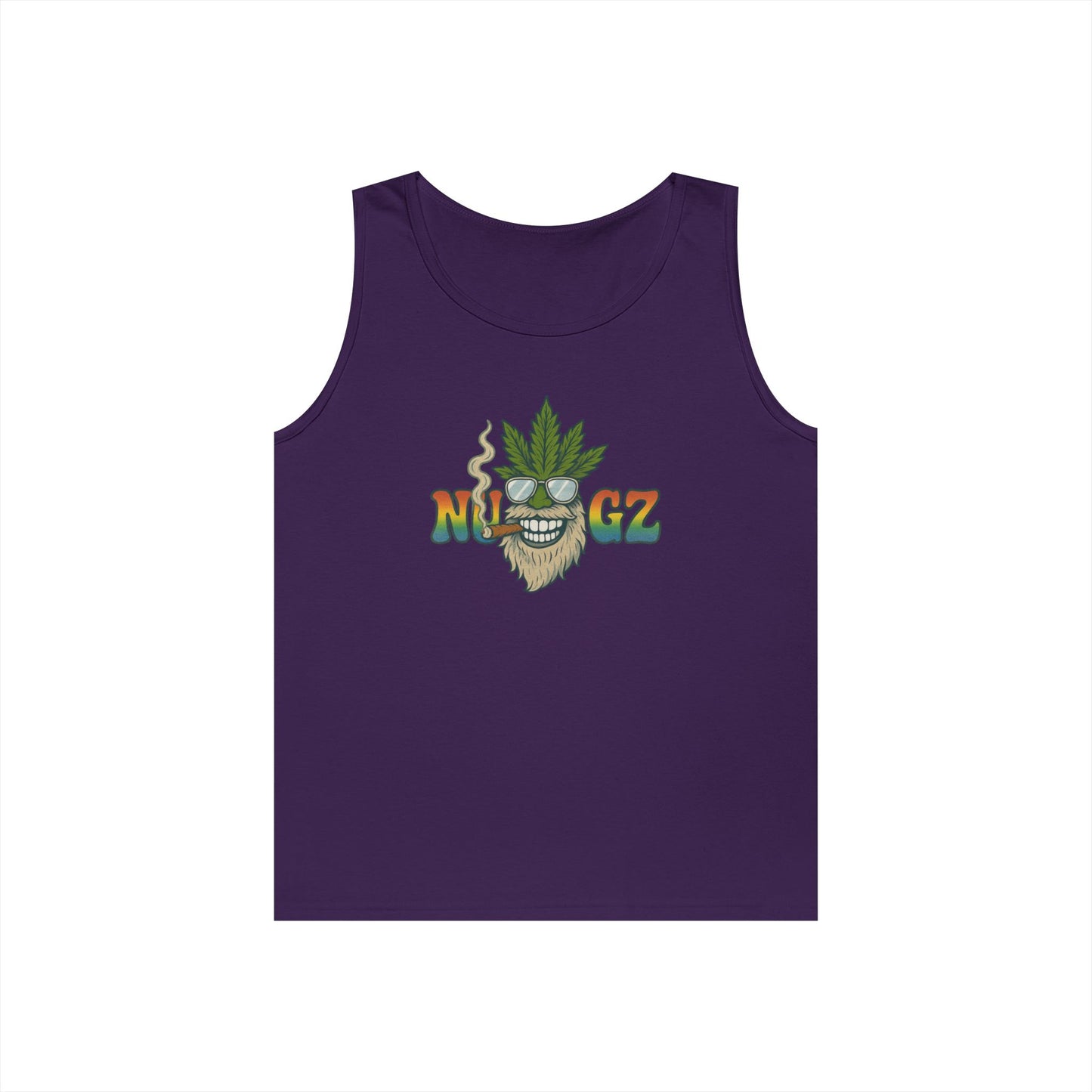 NUGZ Chill Vibes Tank Top | Retro Cannabis Design
