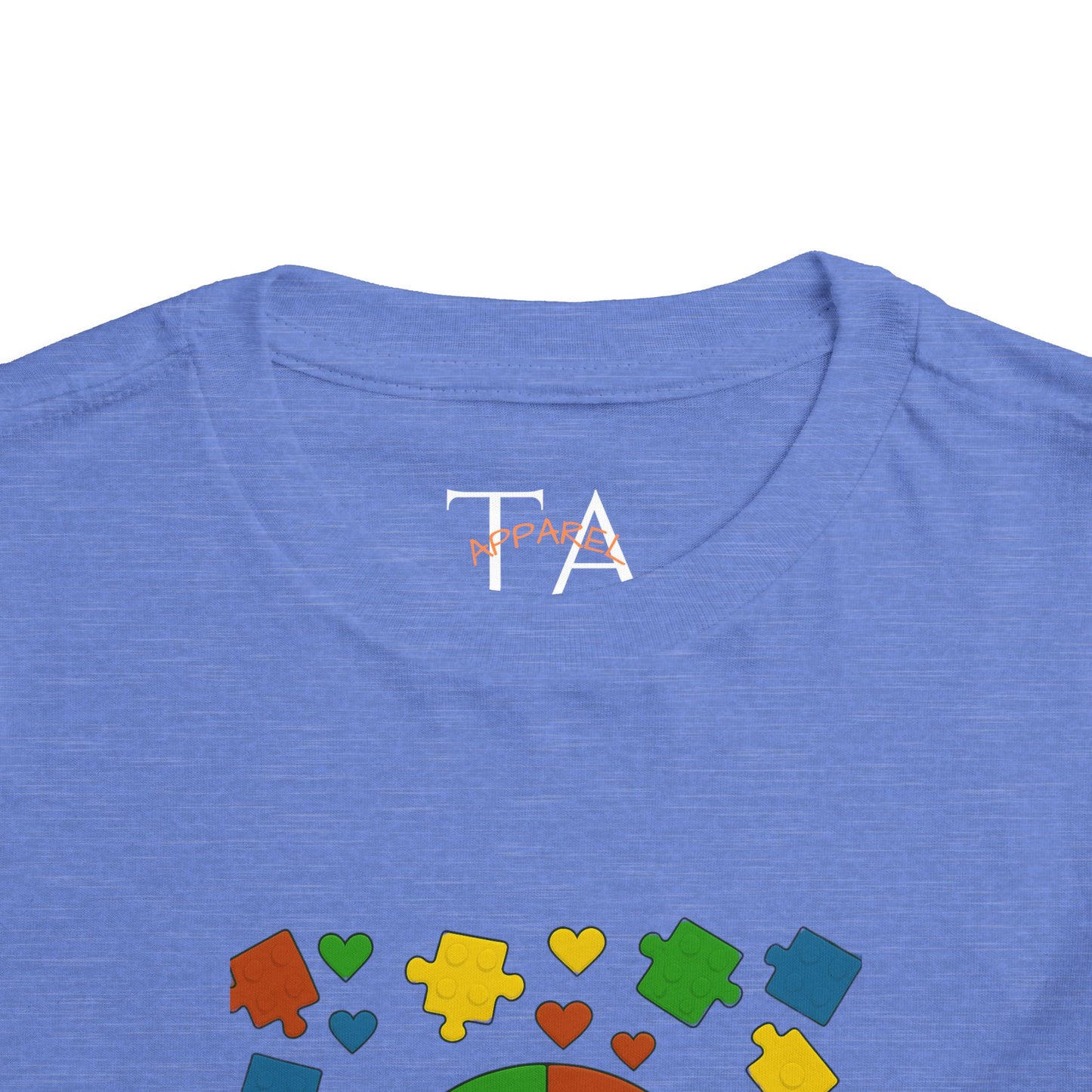 Autism Inspirational Tee - 'Fearfully and Wonderfully Made' - Toddler T-Shirt - Cute Gift for Kids, Baby Shower, Religious Celebrations