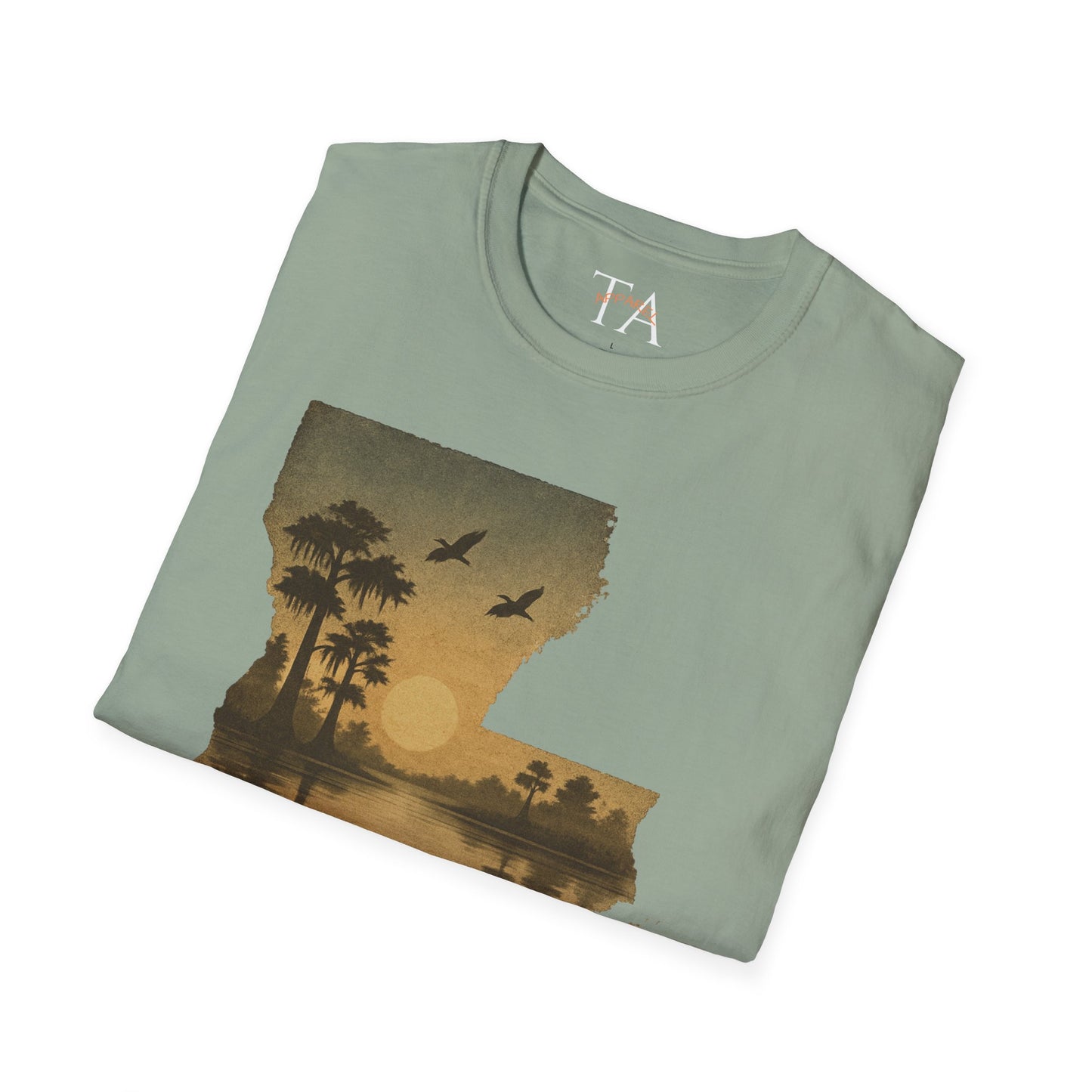 Louisiana Sunset Unisex T-Shirt - Souvenir Tee for Nature Lovers and Lake Life Enthusiasts